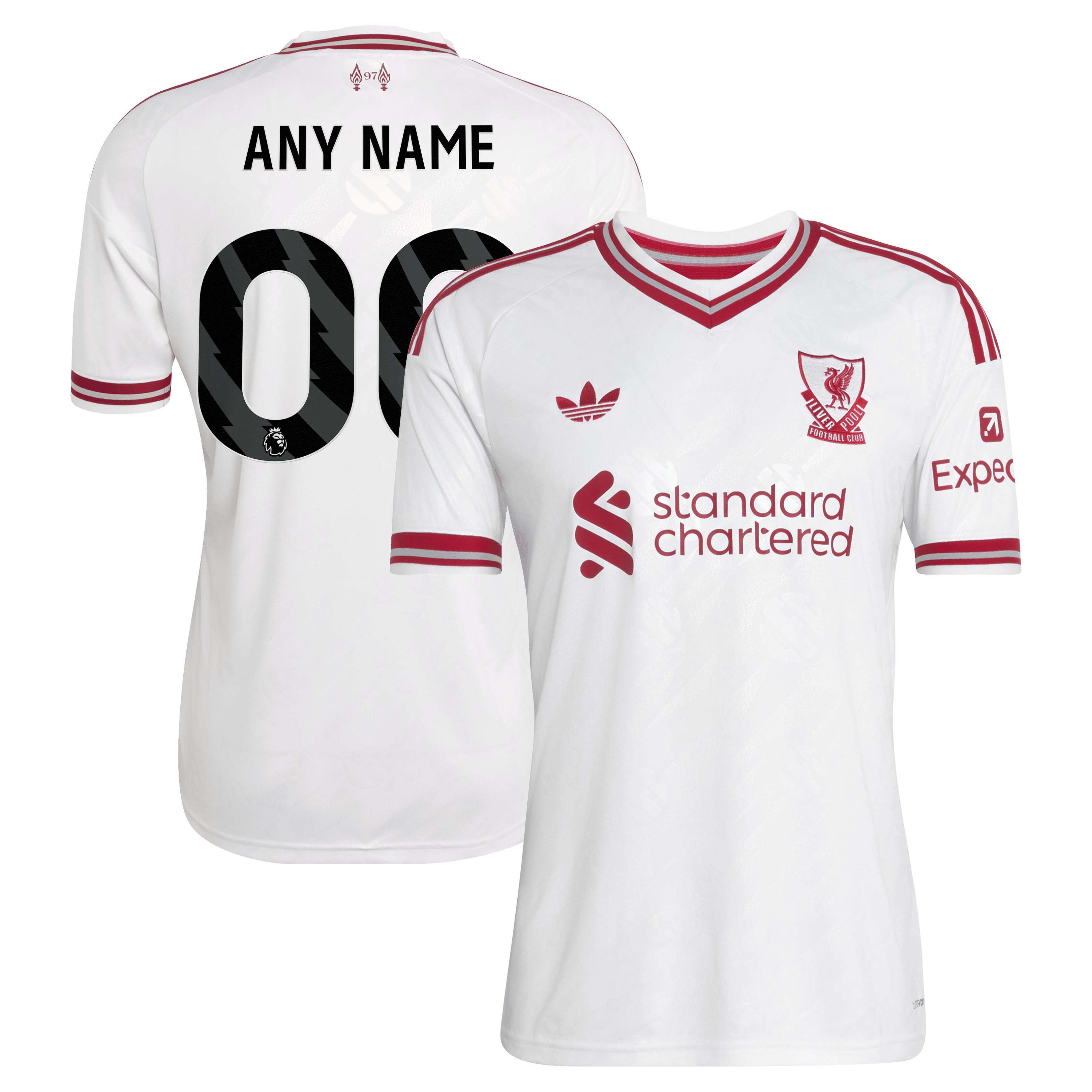 Liverpool 2026/27 Away Replica Custom Jersey White