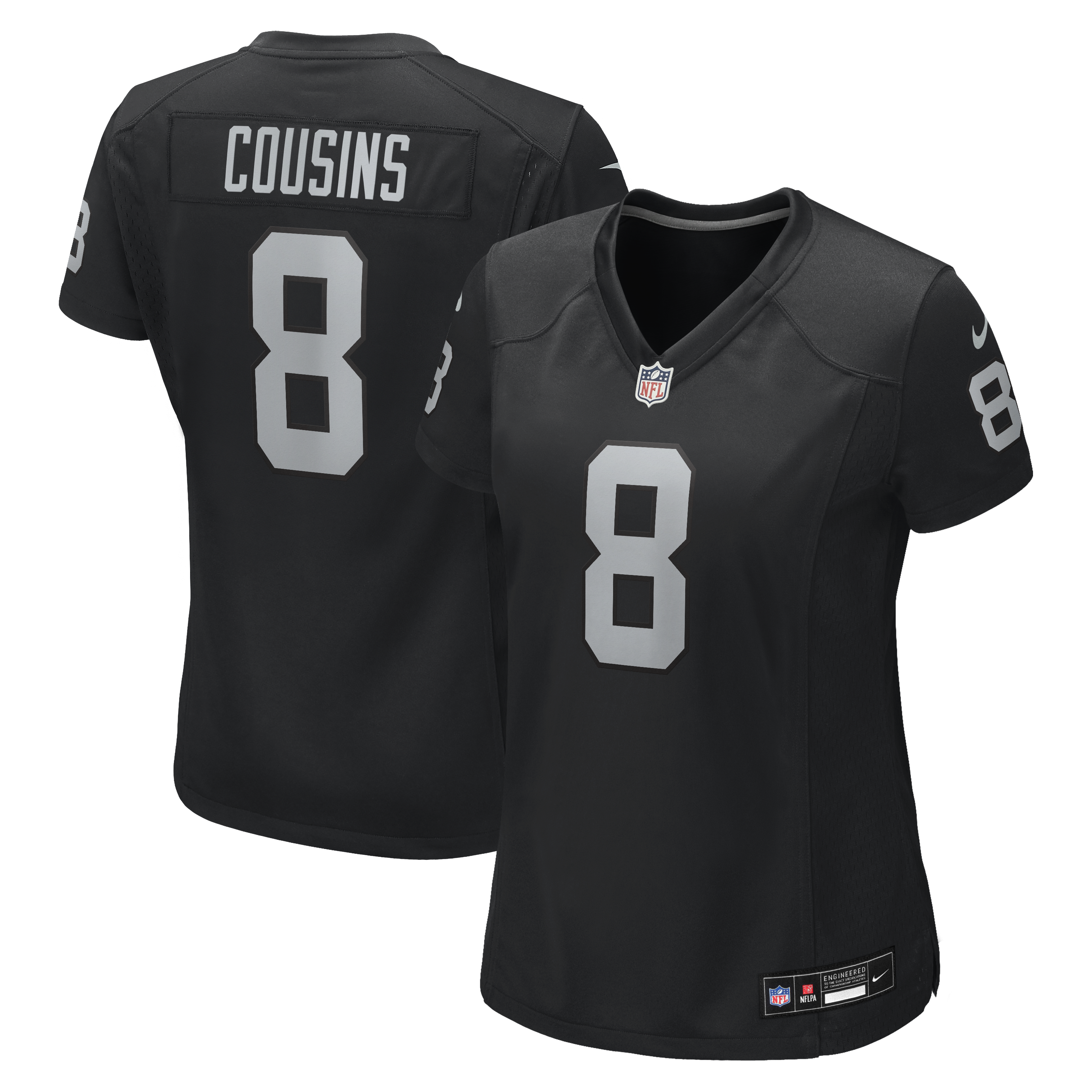 Kirk Cousins Las Vegas Raiders Team Game Jersey Black Men