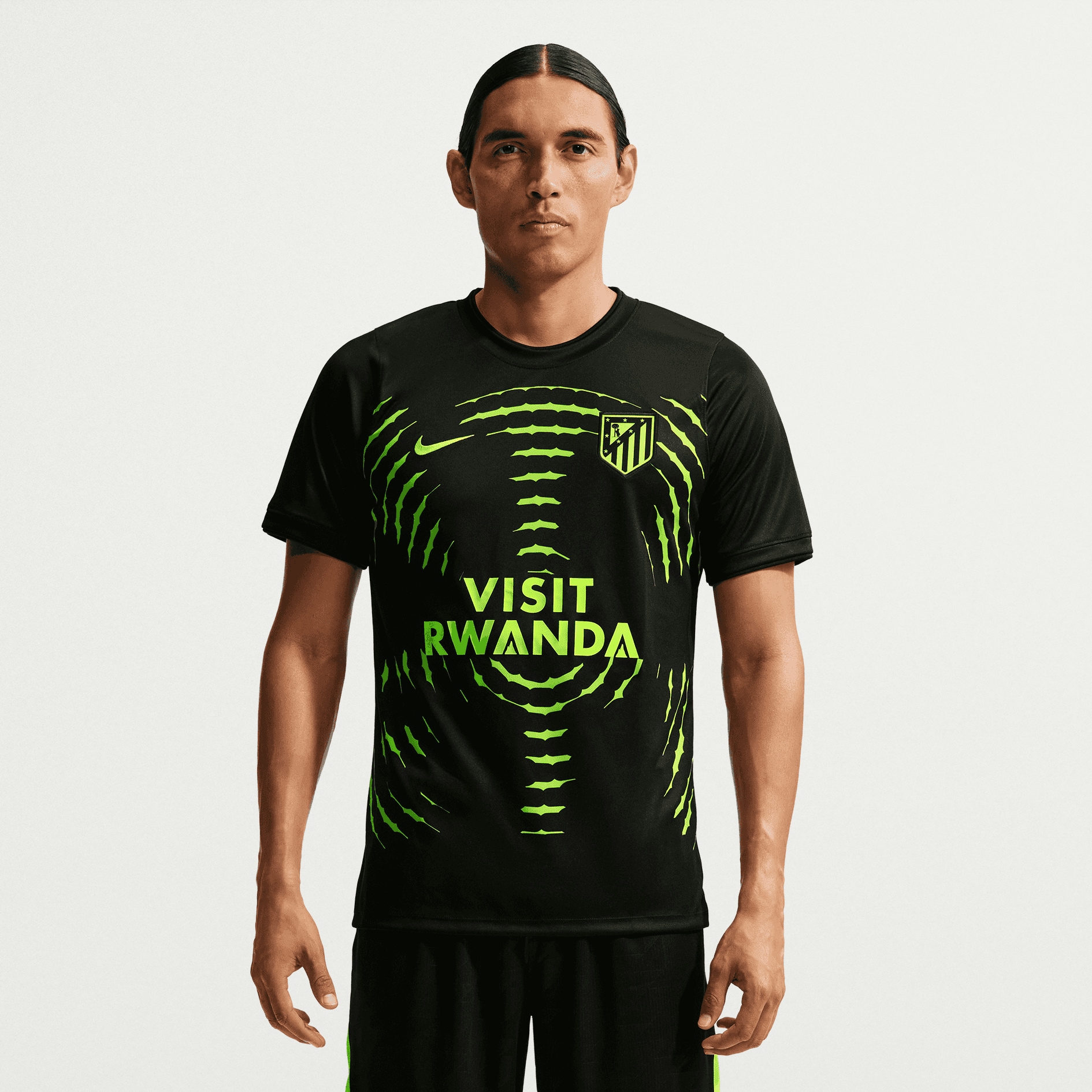 Atletico De Madrid 2026/27 Away Pre Match Top Black