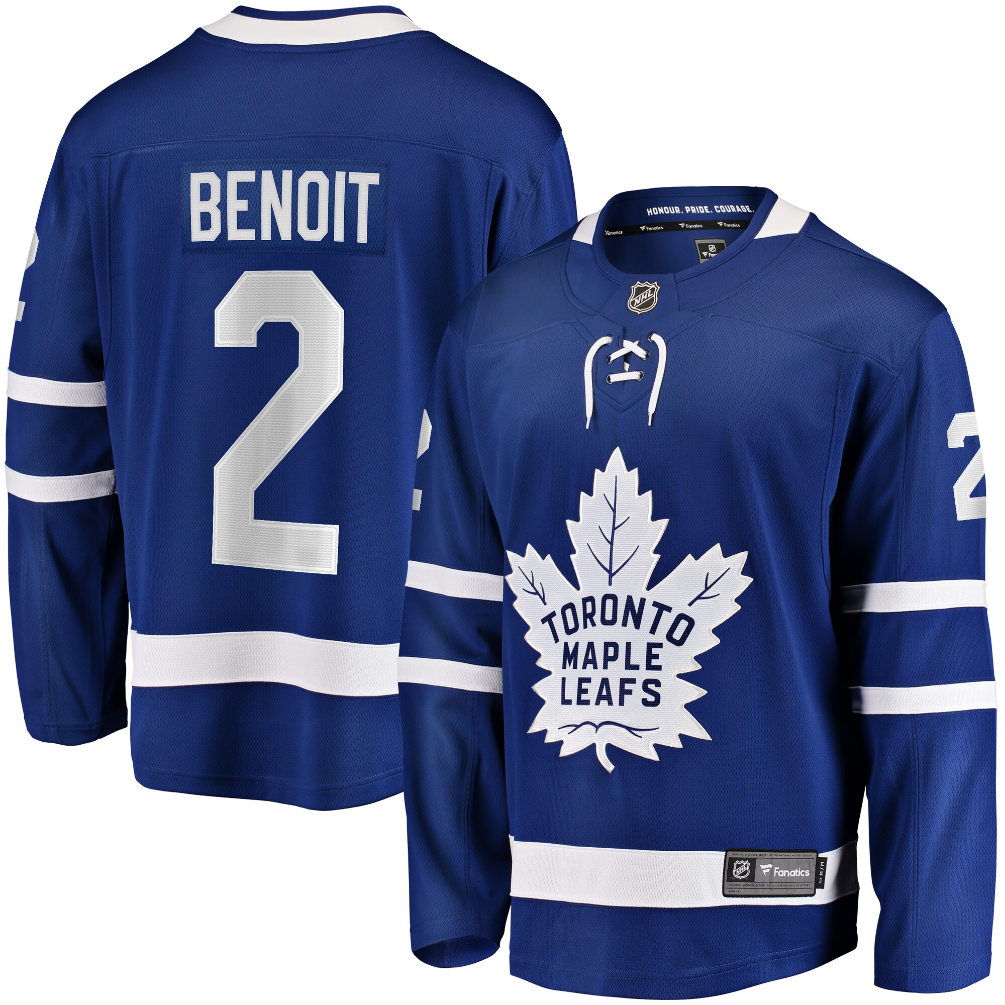 Simon Benoit Toronto Maple Leafs Home Premier Breakaway Player Jersey Blue
