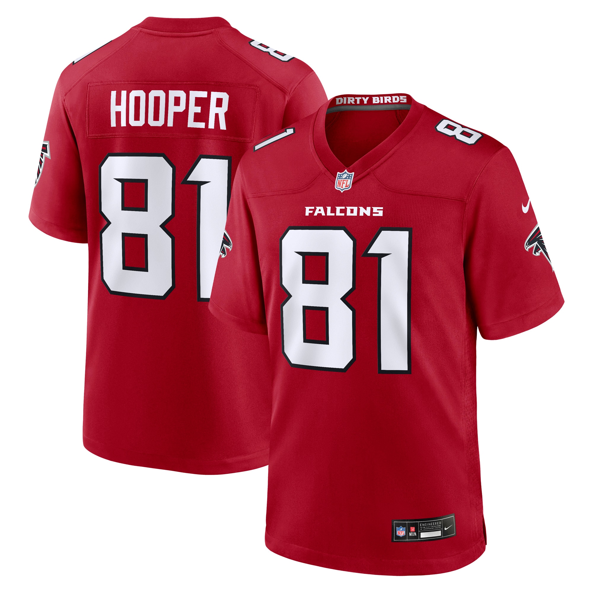 Austin Hooper Atlanta Falcons Team Game Jersey Red