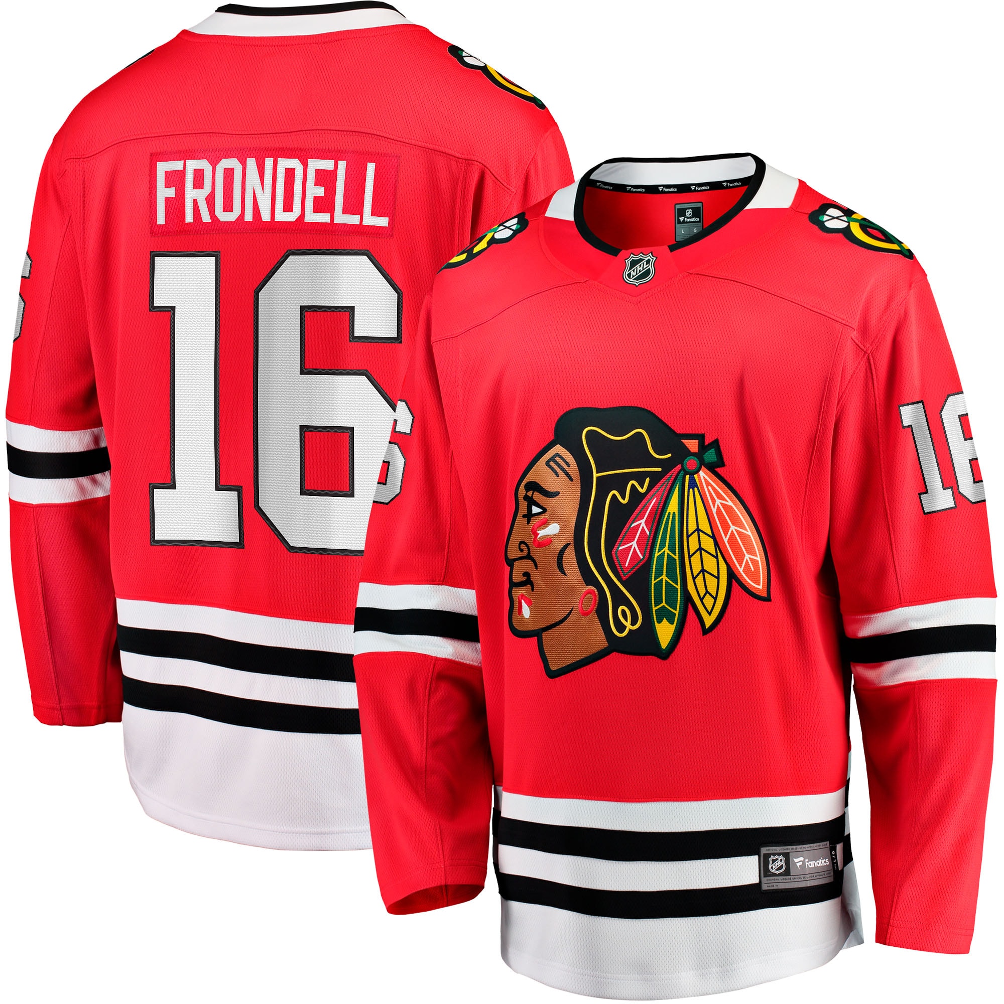 Anton Frondell Chicago Blackhawks Breakaway Jersey Red