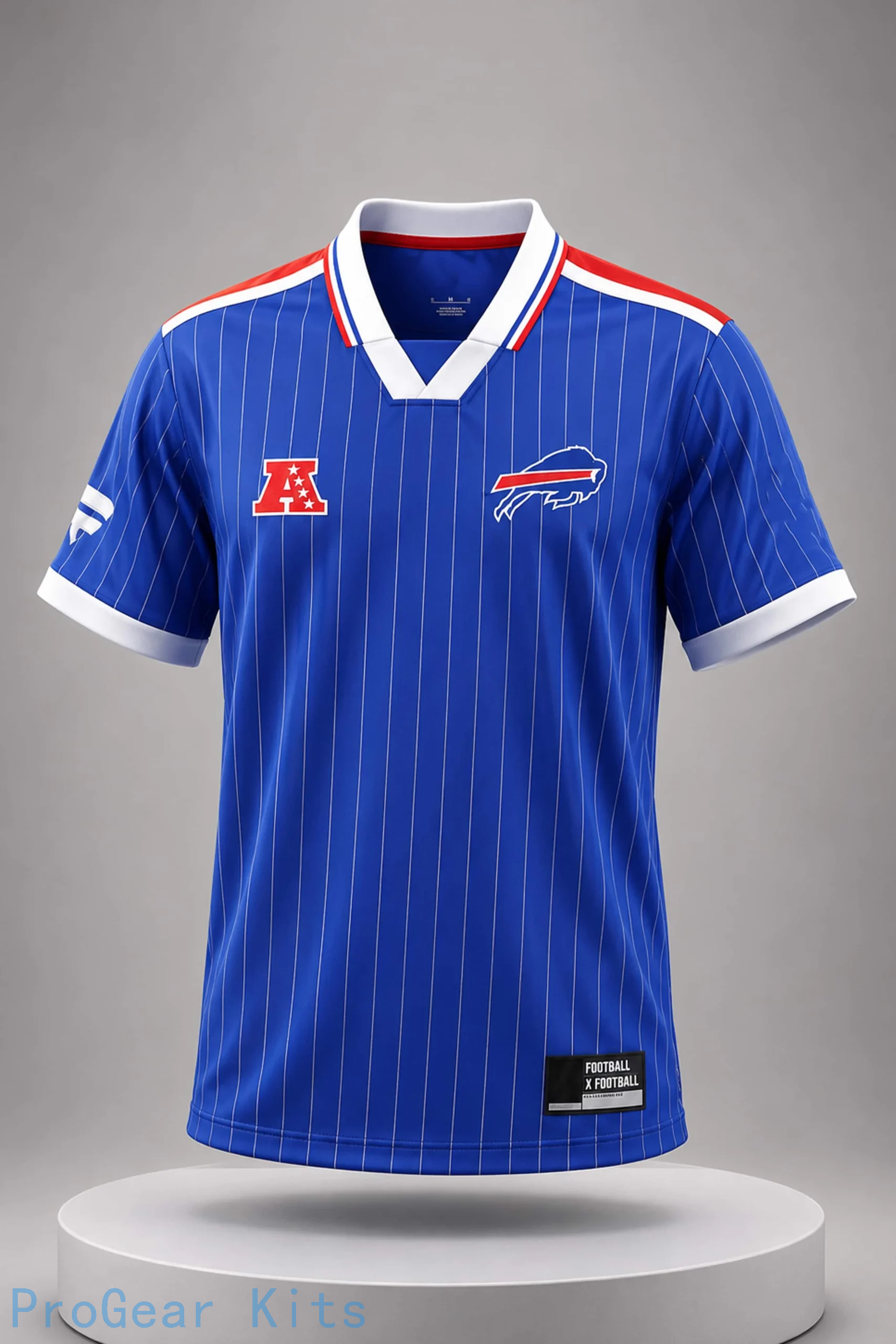 Buffalo Bills Football Collared NFL Jersey
