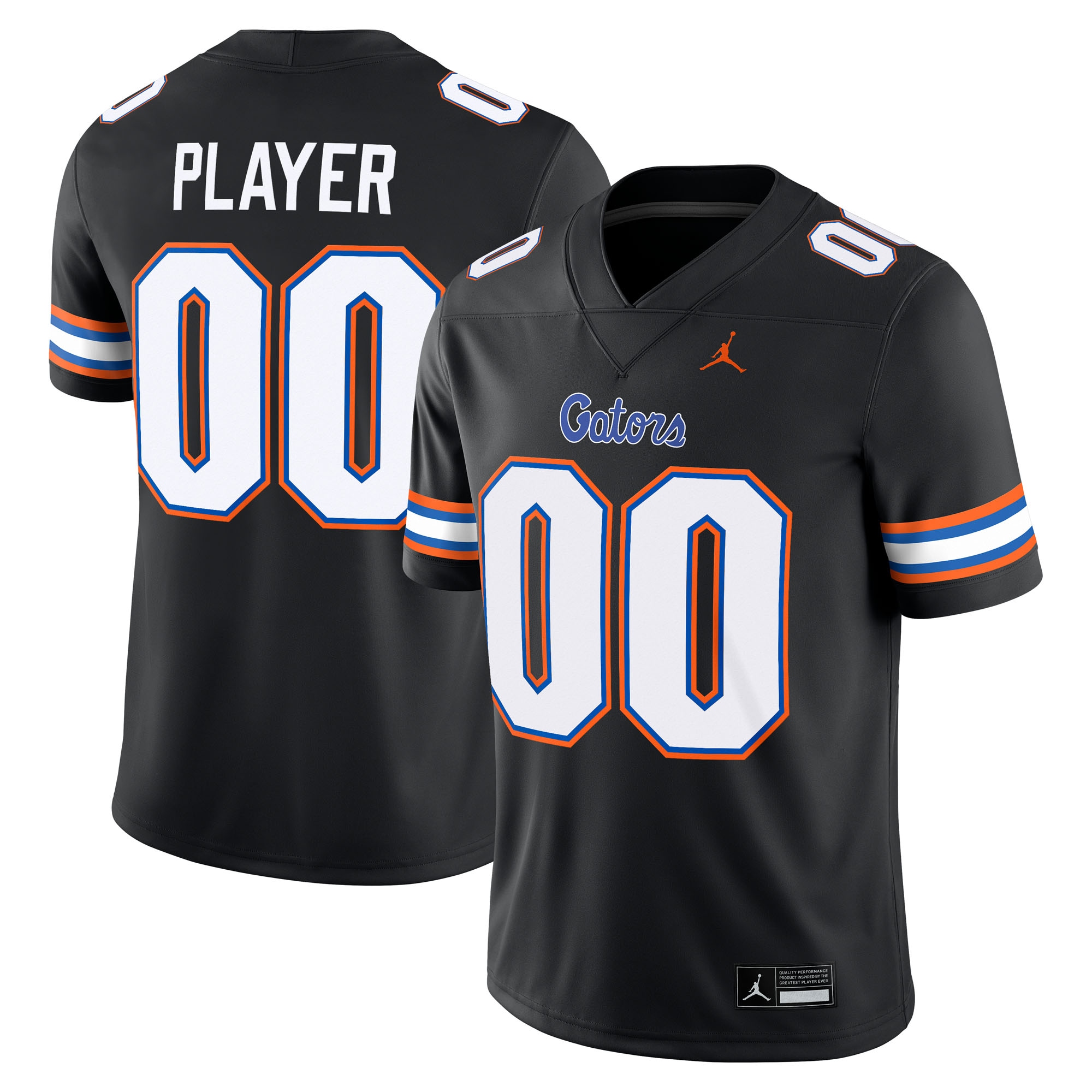 Florida Gators Jordan Brand Alternate Nil Pick A Player Game Jersey Black
