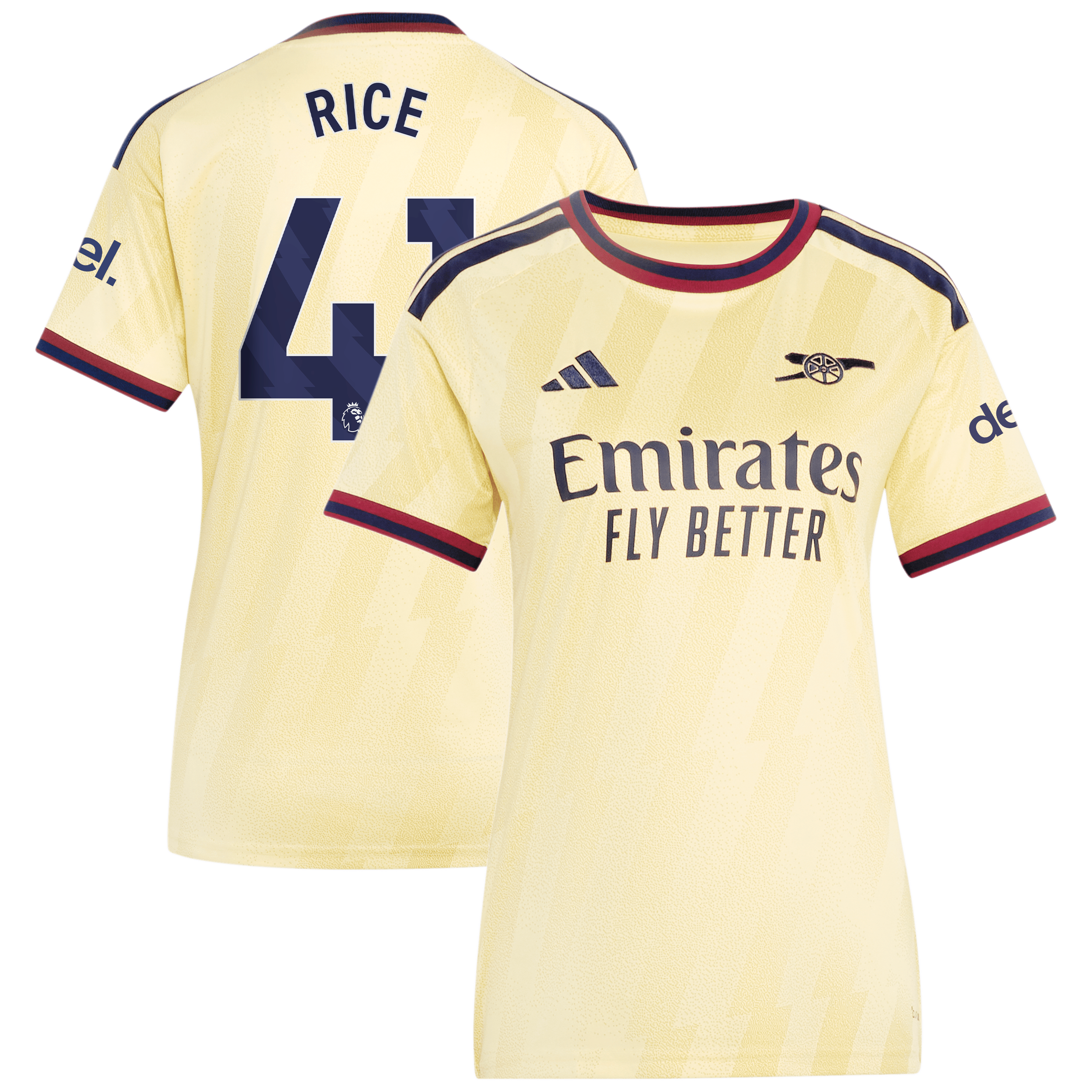 Declan Rice Arsenal 2026/27 Third Replica Jersey Yellow Men
