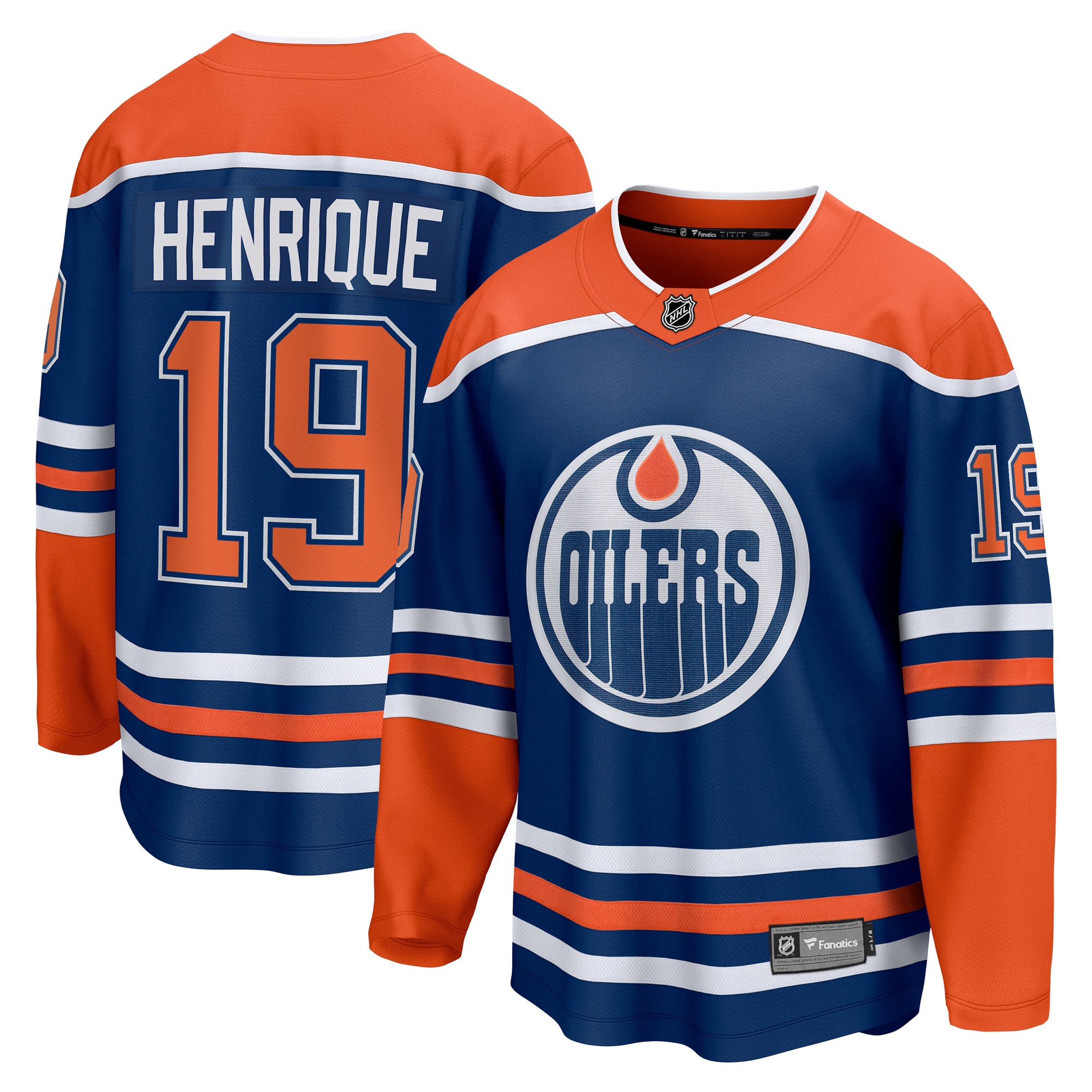 Adam Henrique Edmonton Oilers Home Breakaway Jersey Royal