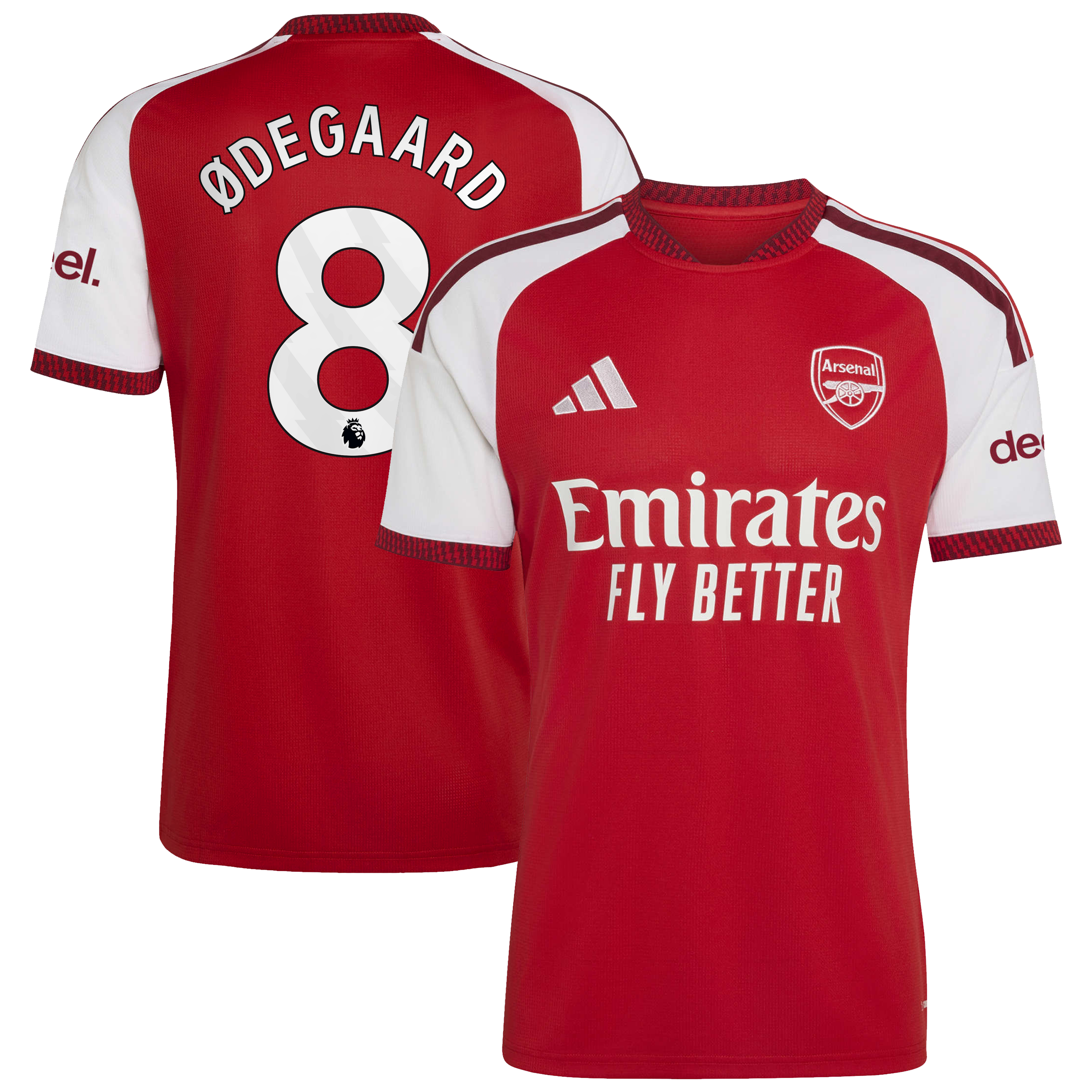Martin Degaard Arsenal 2026/27 Home Replica Jersey Red