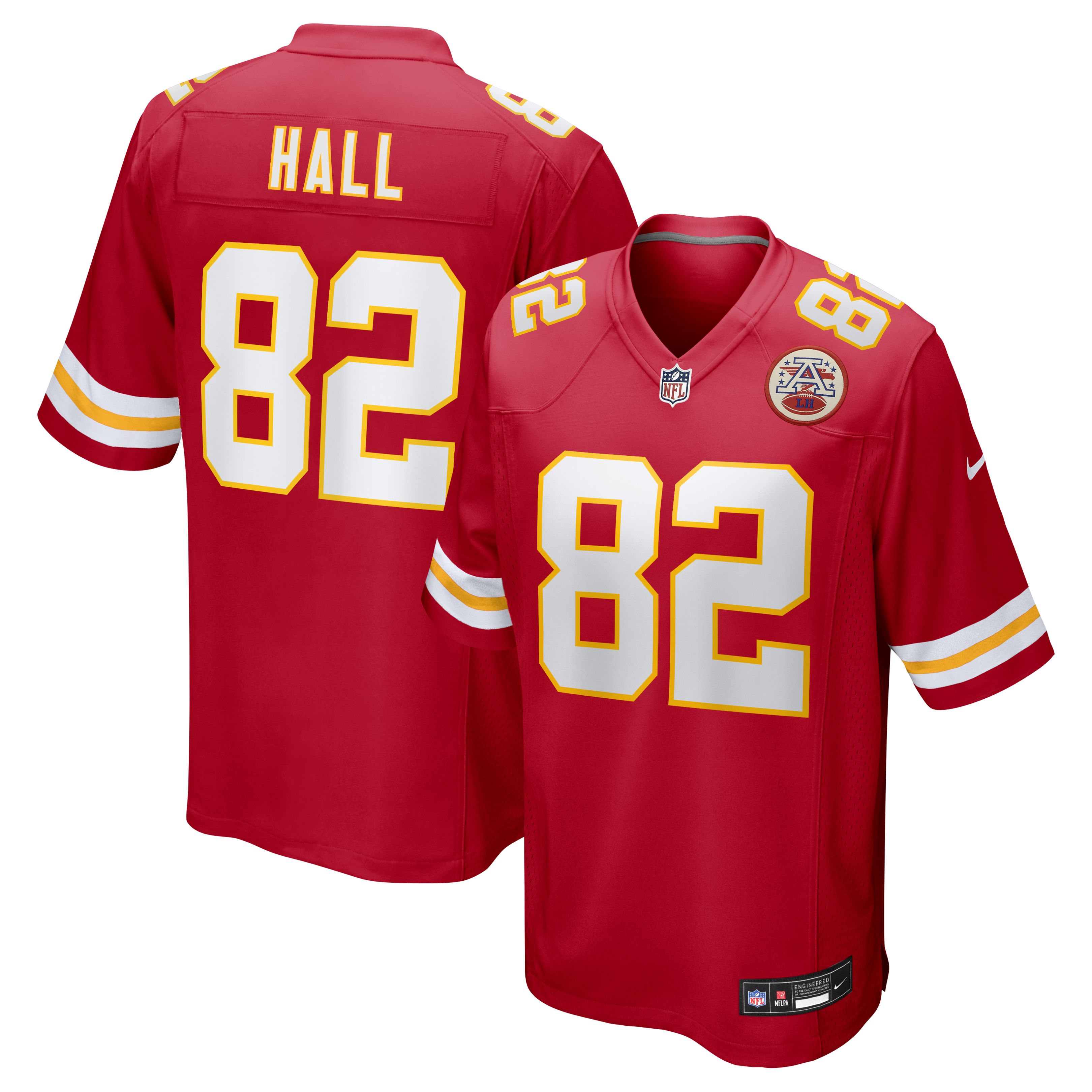 Dante Hall Kansas City Chiefs Retired Player Game Jersey Red