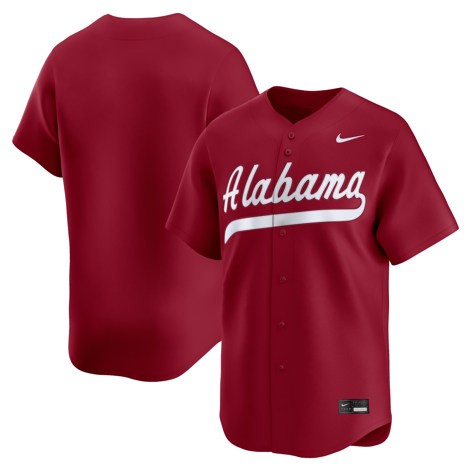 Alabama Crimson Tide Baseball Limited Jersey Crimson