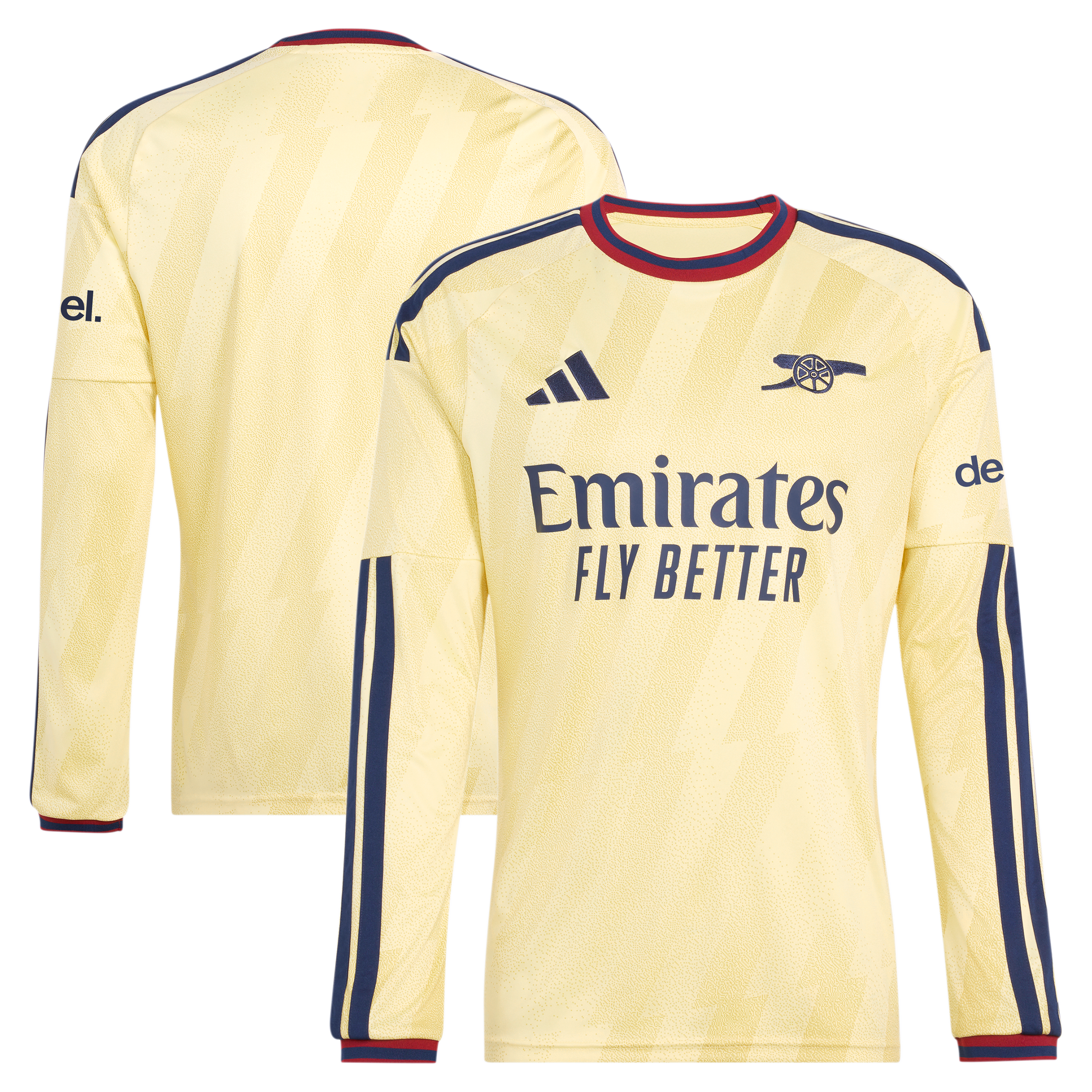 Arsenal 2026/27 Third Replica Long Sleeve Jersey Yellow