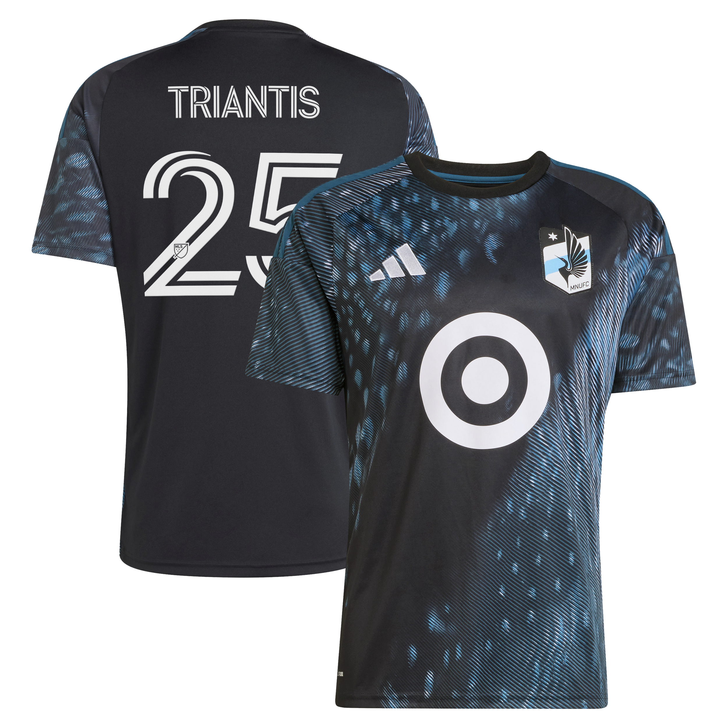 Nectarios Triantis Minnesota United Fc 2026 The Decade Kit Replica Jersey Black