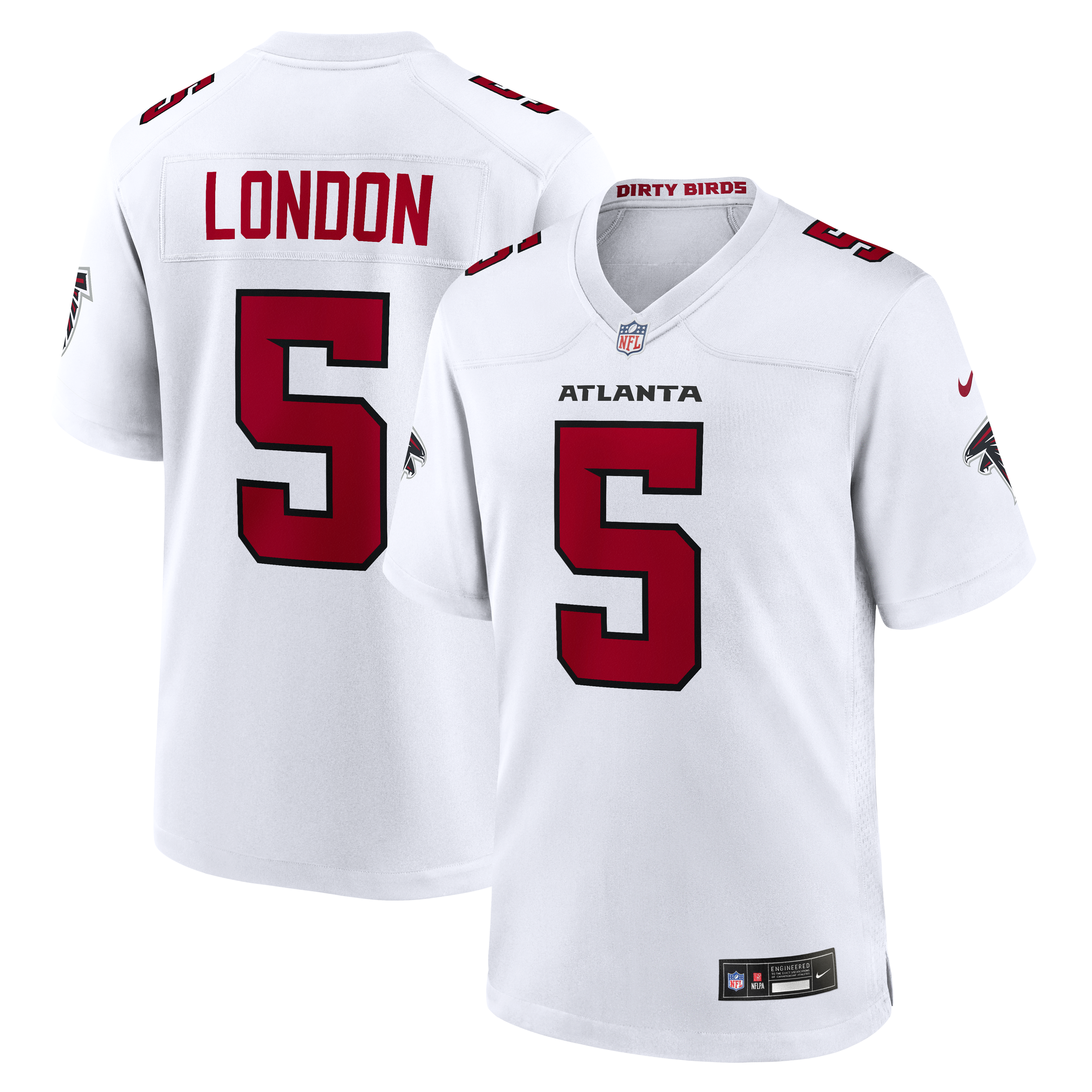 Drake London Atlanta Falcons Game Jersey White