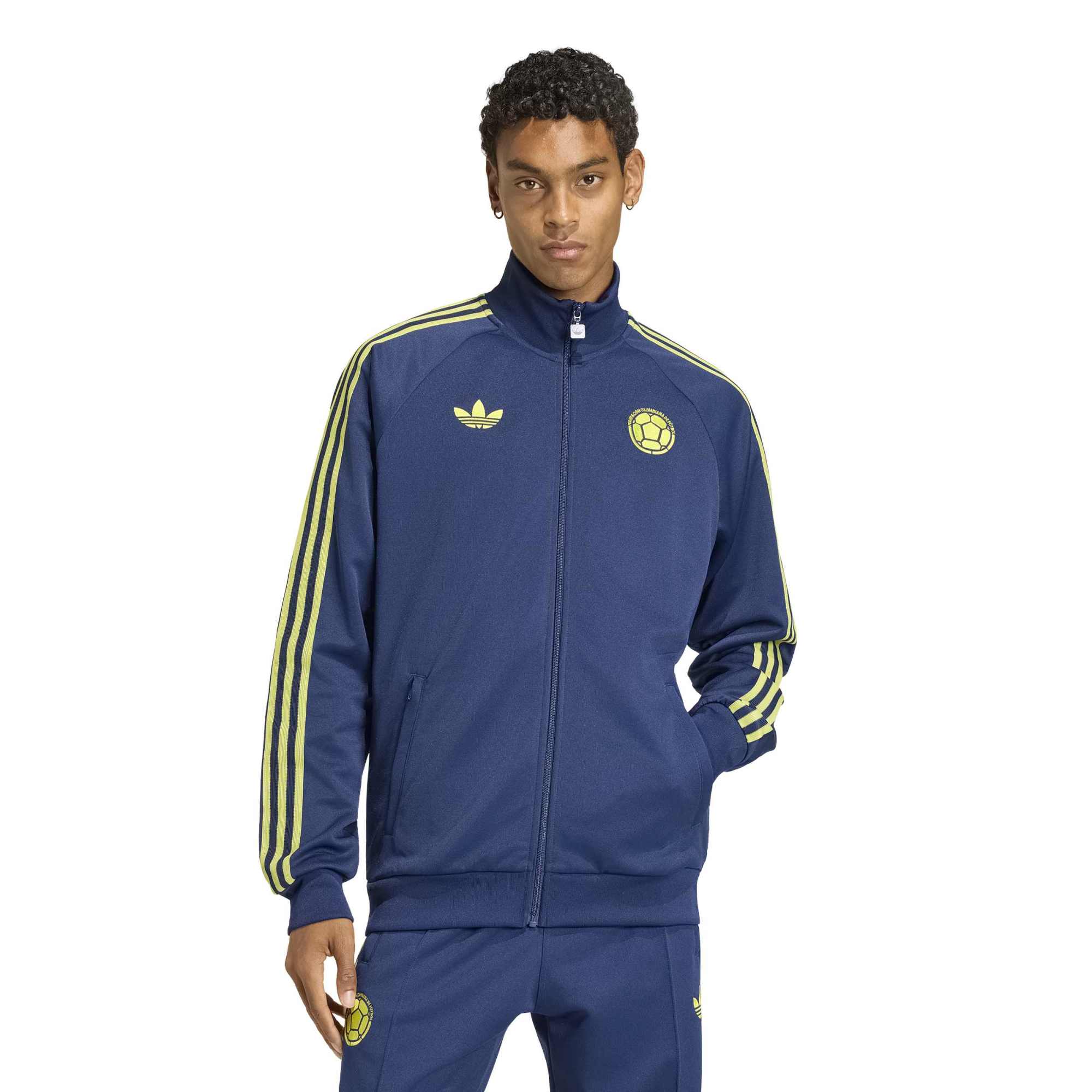 Colombia National Team Originals Full Zip Track Jacket Navy