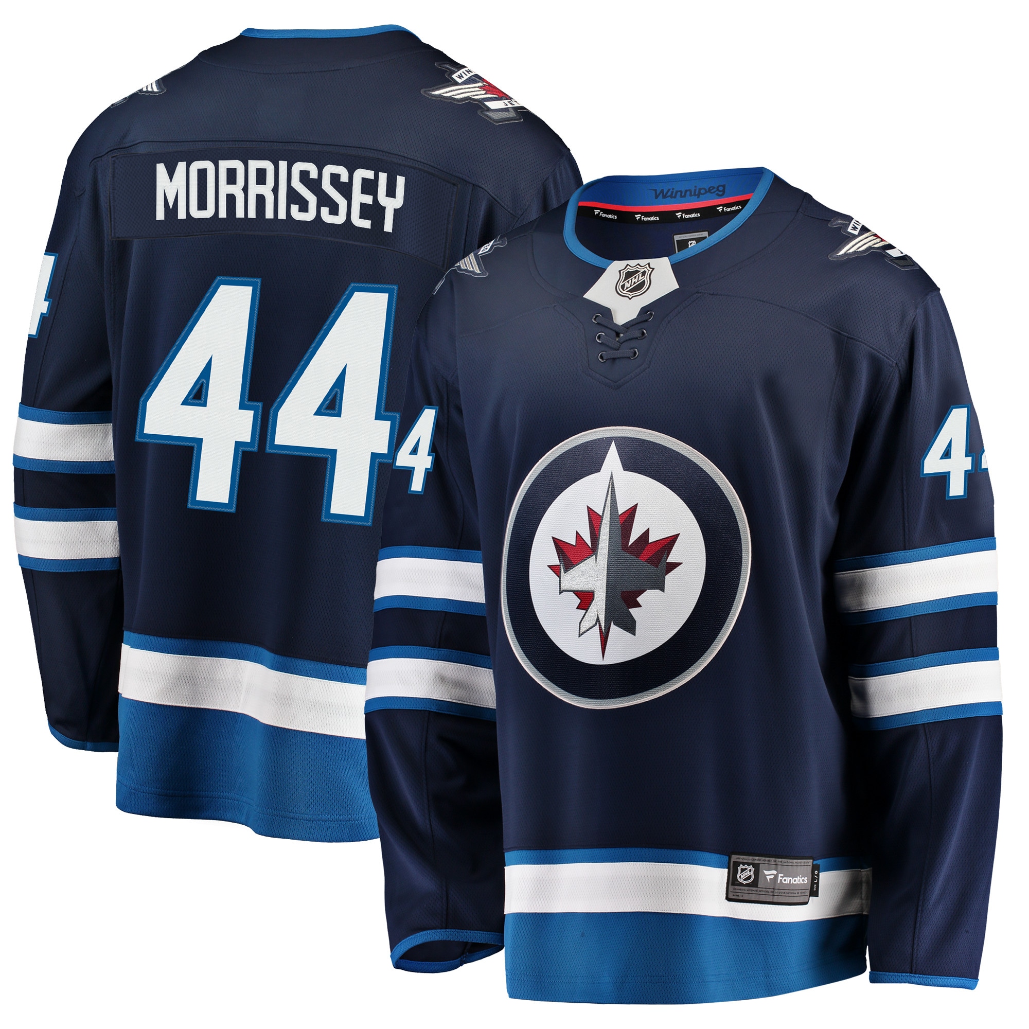 Josh Morrissey Winnipeg Jets Breakaway Replica Jersey Navy