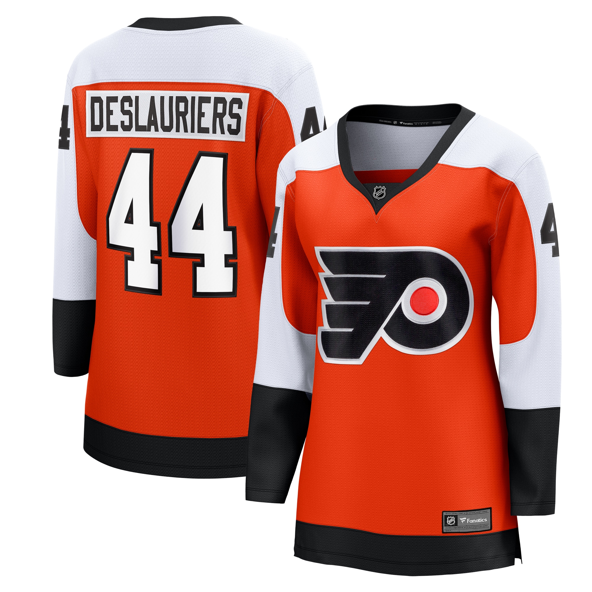 Nicolas Deslauriers Philadelphia Flyers Women S Home Breakaway Player Jersey Orange
