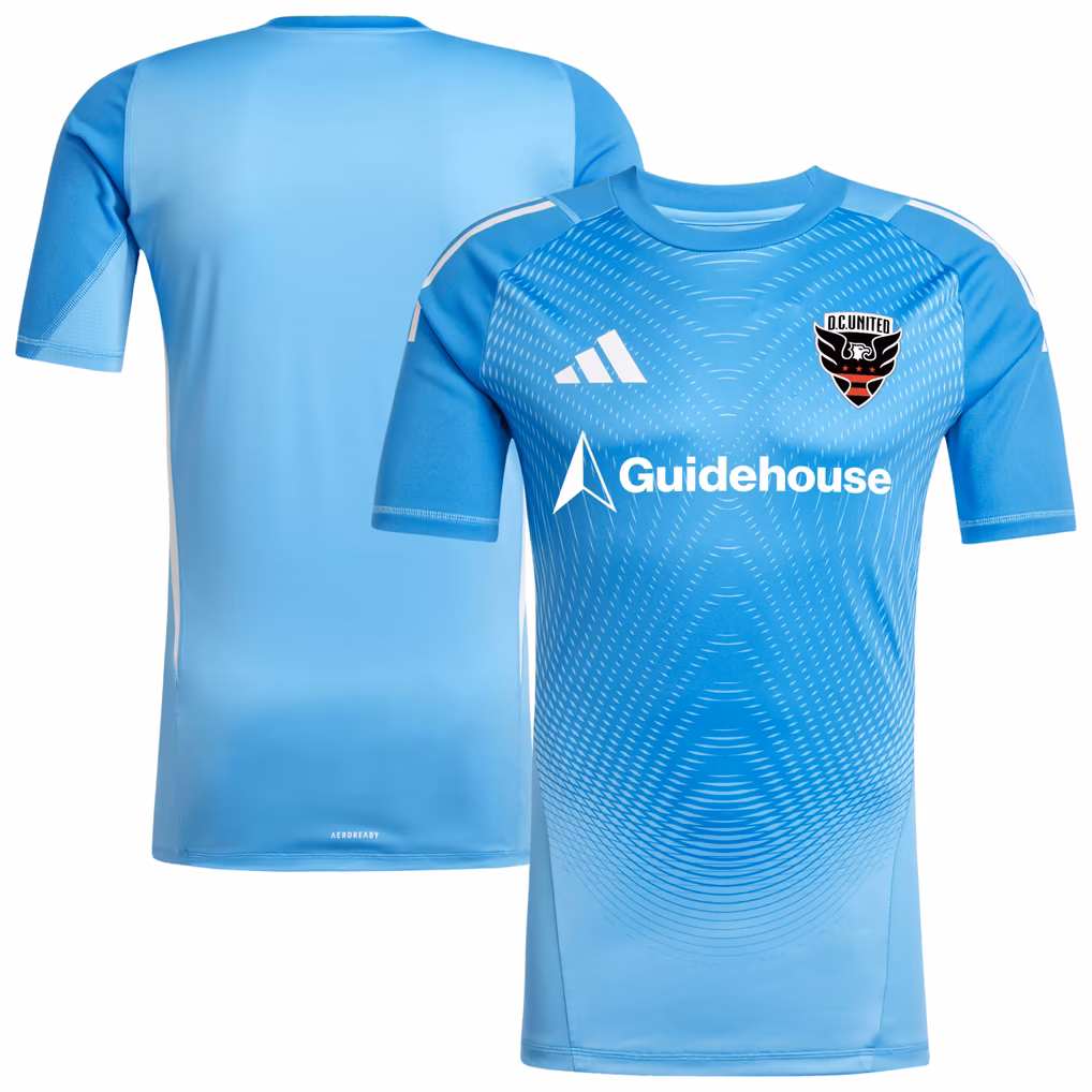 D C United 2025 Goalkeeper Jersey Blue