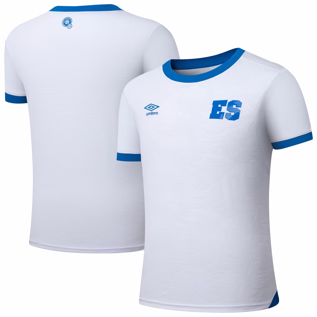 El Salvador National Team 2025 Away Replica Jersey White