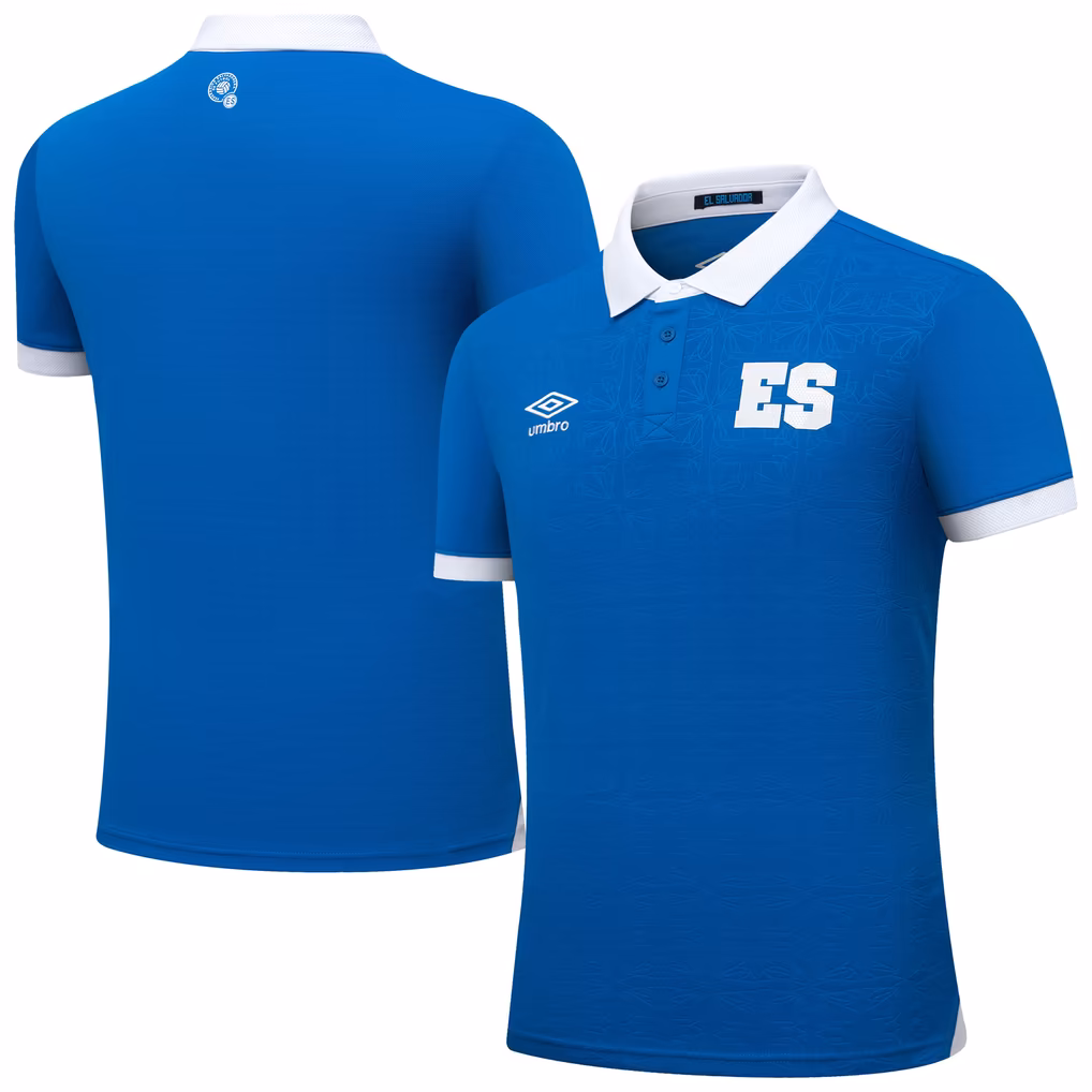 El Salvador National Team 2025 Home Replica Jersey Blue