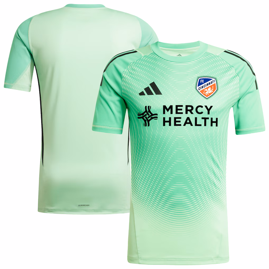 Fc Cincinnati 2025 Goalkeeper Jersey Green