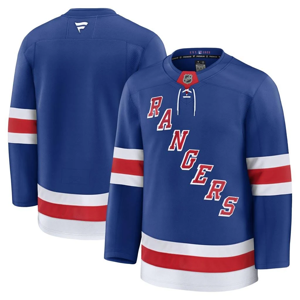 Jack Roslovic New York Rangers Home Premier Breakaway Player Jersey Blue