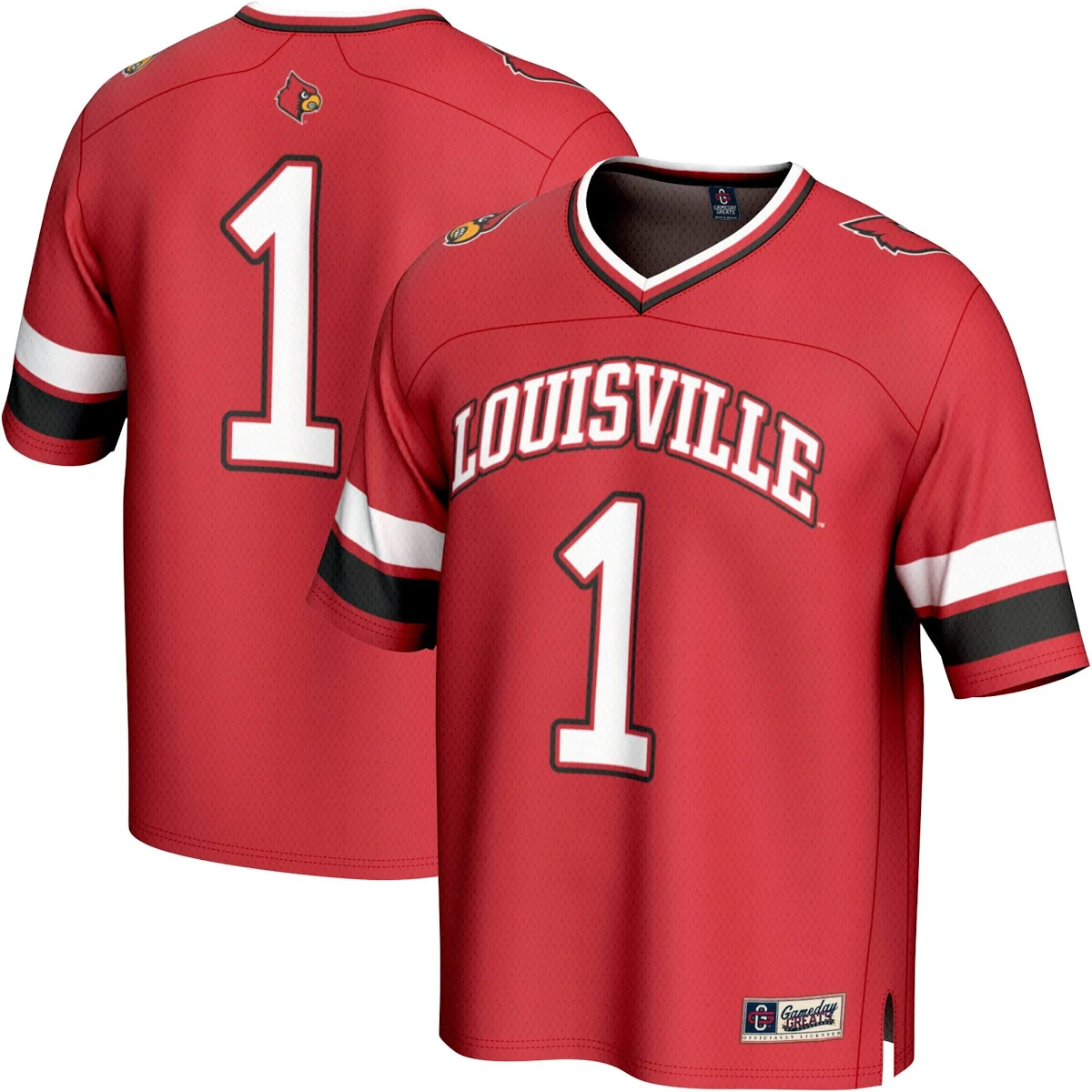 Louisville Cardinals Gameday Greats Infant 1 Football Fashion Jersey Red