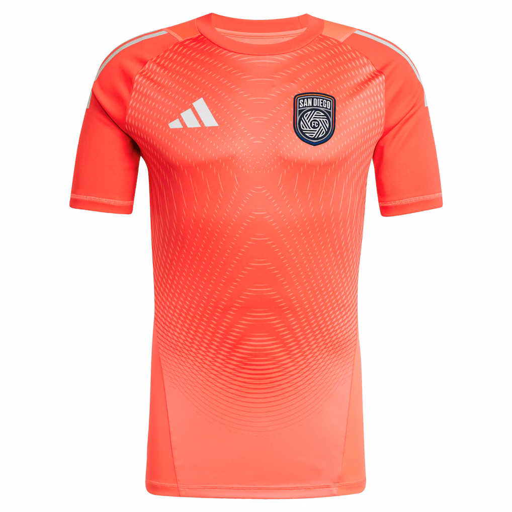 San Diego Fc 2025 Goalkeeper Jersey Red