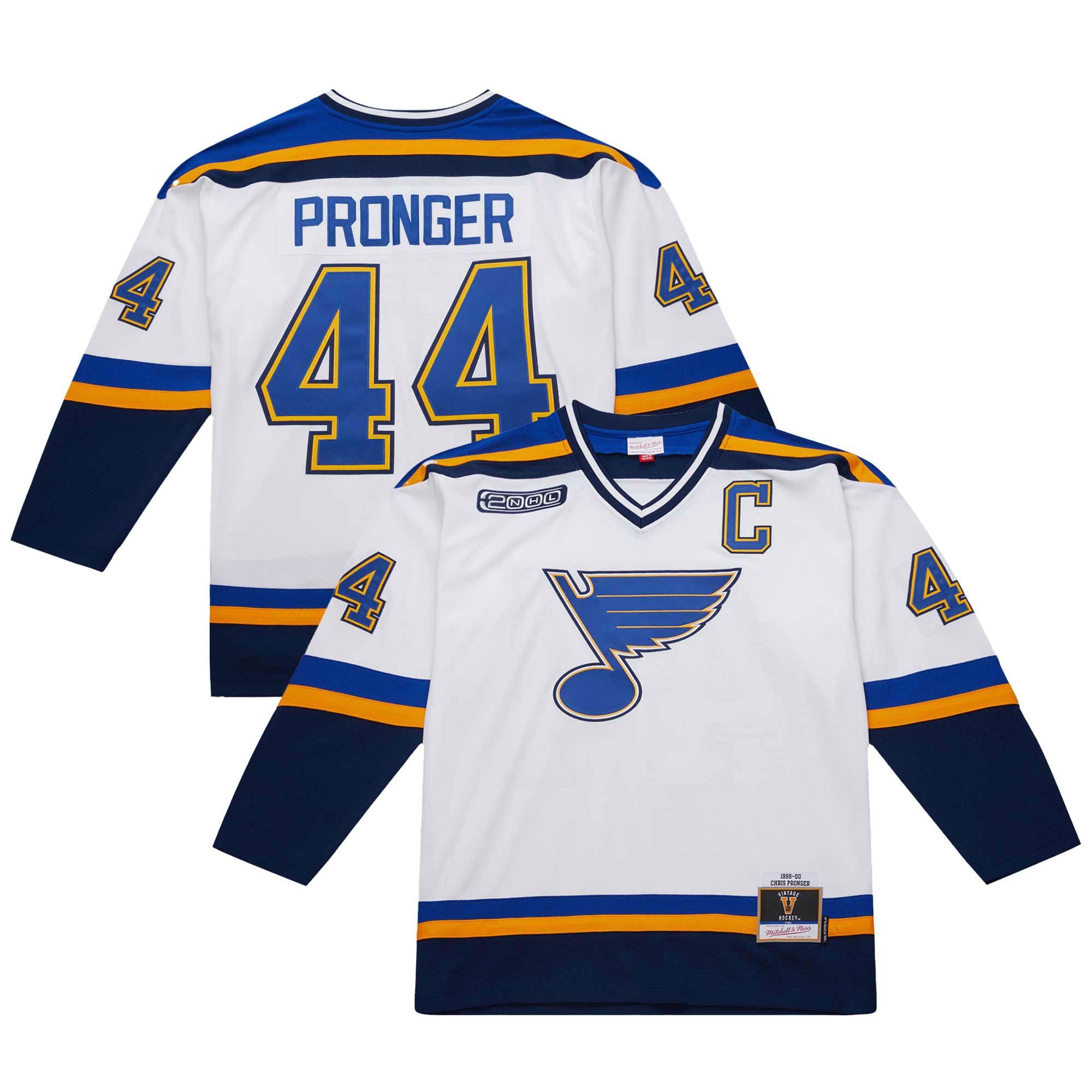 Chris Pronger St Louis Blues 1999/00 Power Play Jersey White