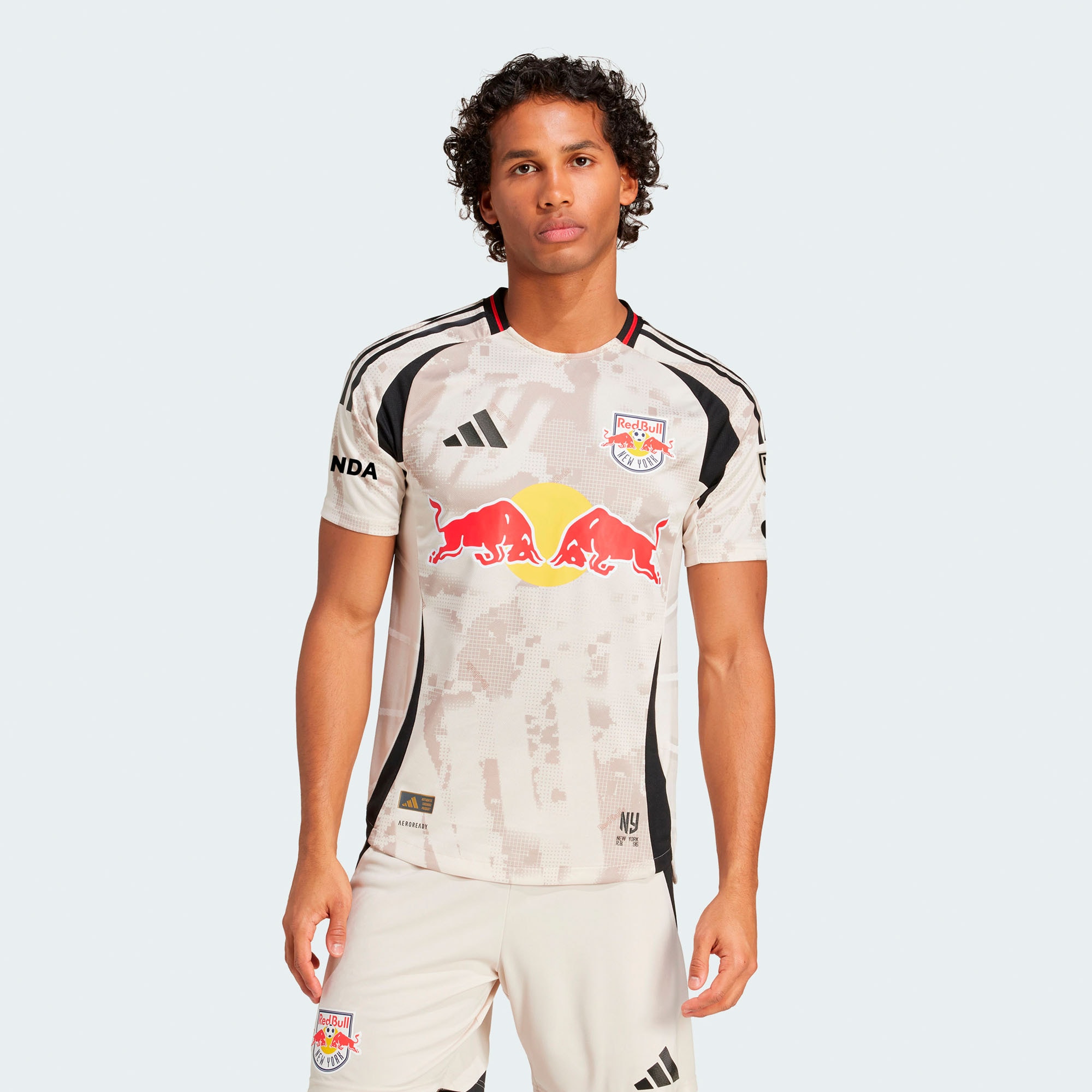 New York Red Bulls 2025 Stone Kit Jersey Tan