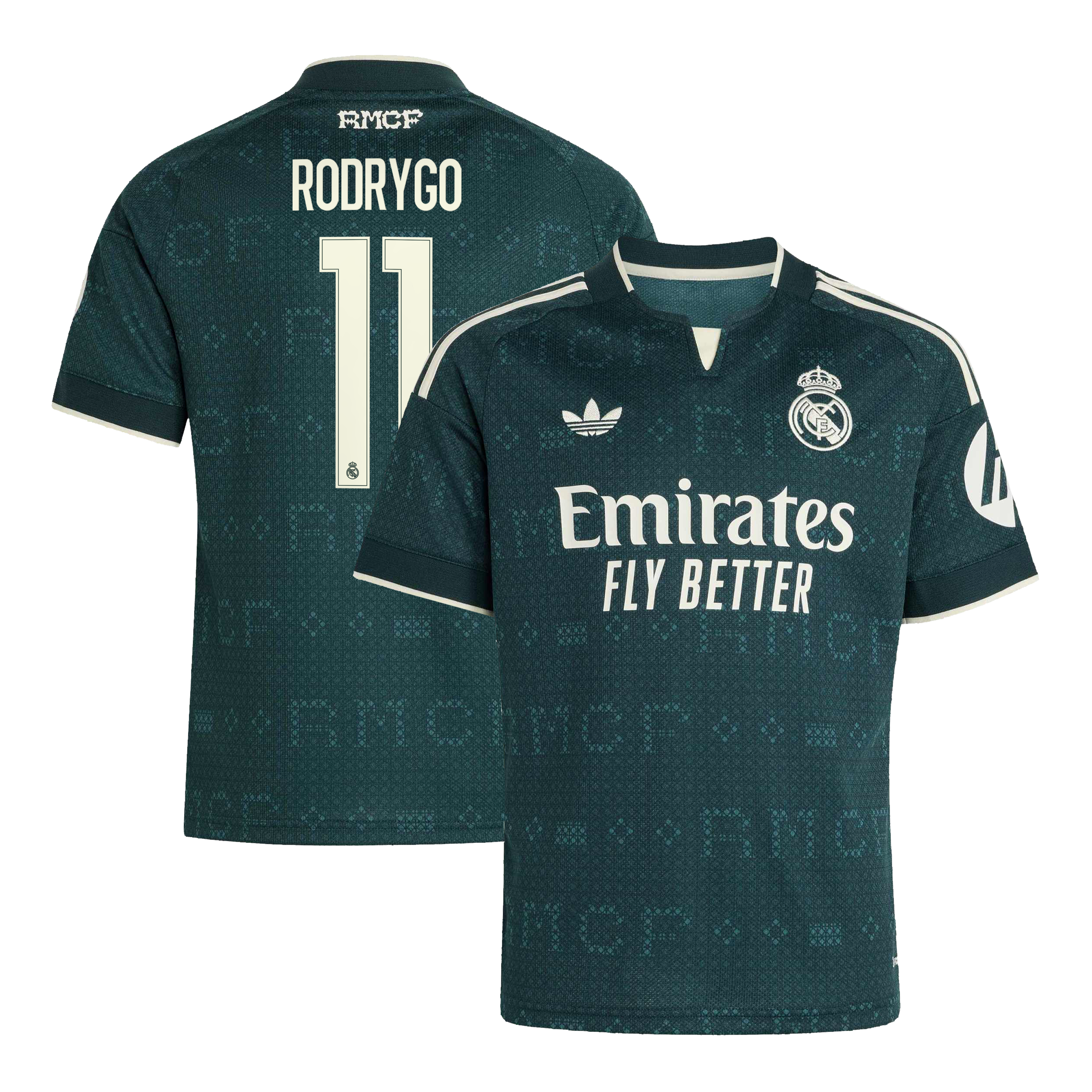 Rodrygo Real Madrid 2026/27 Away Replica Jersey Green Men