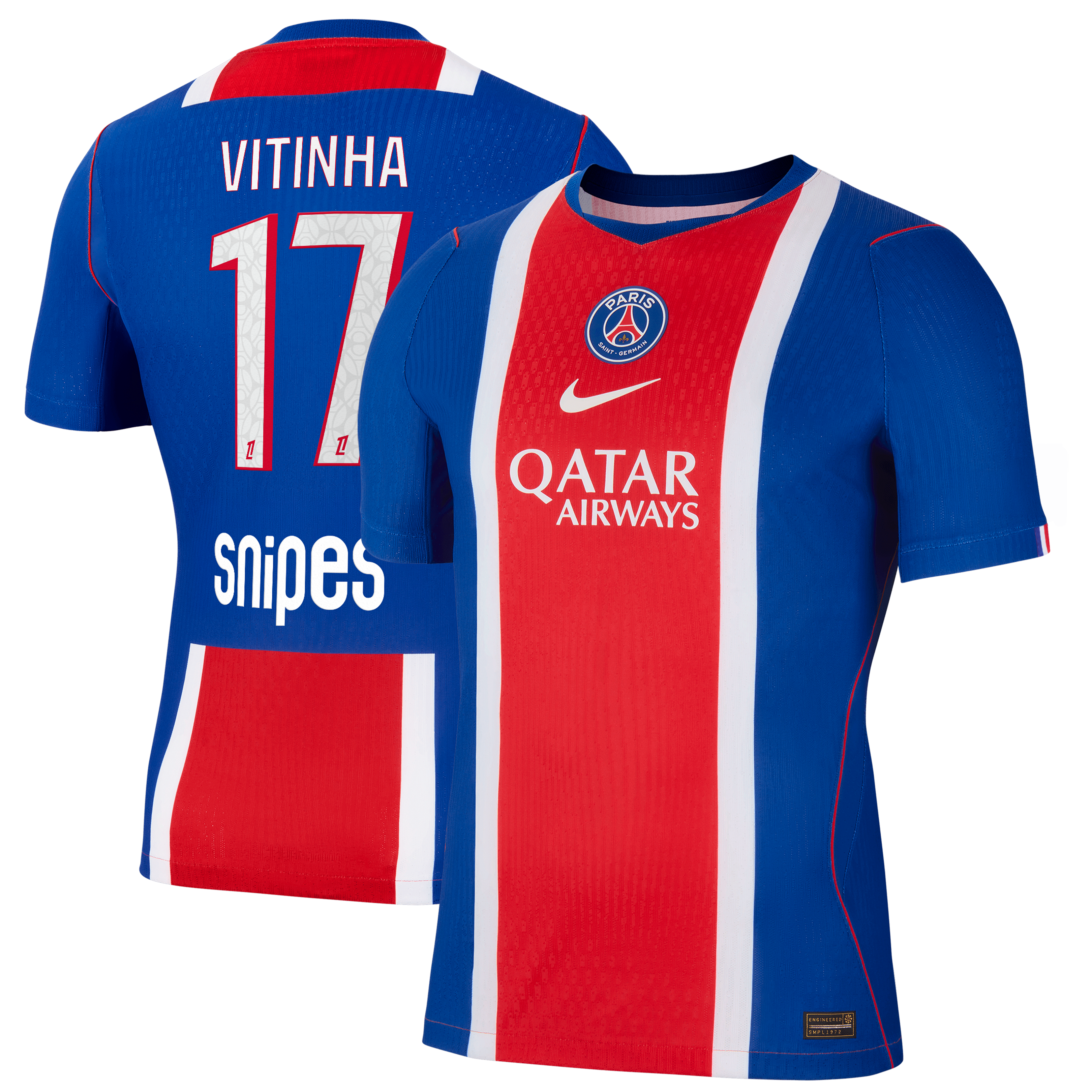 Vitinha Paris Saint Germain Women S 2026/27 Home Match Jersey Blue Women