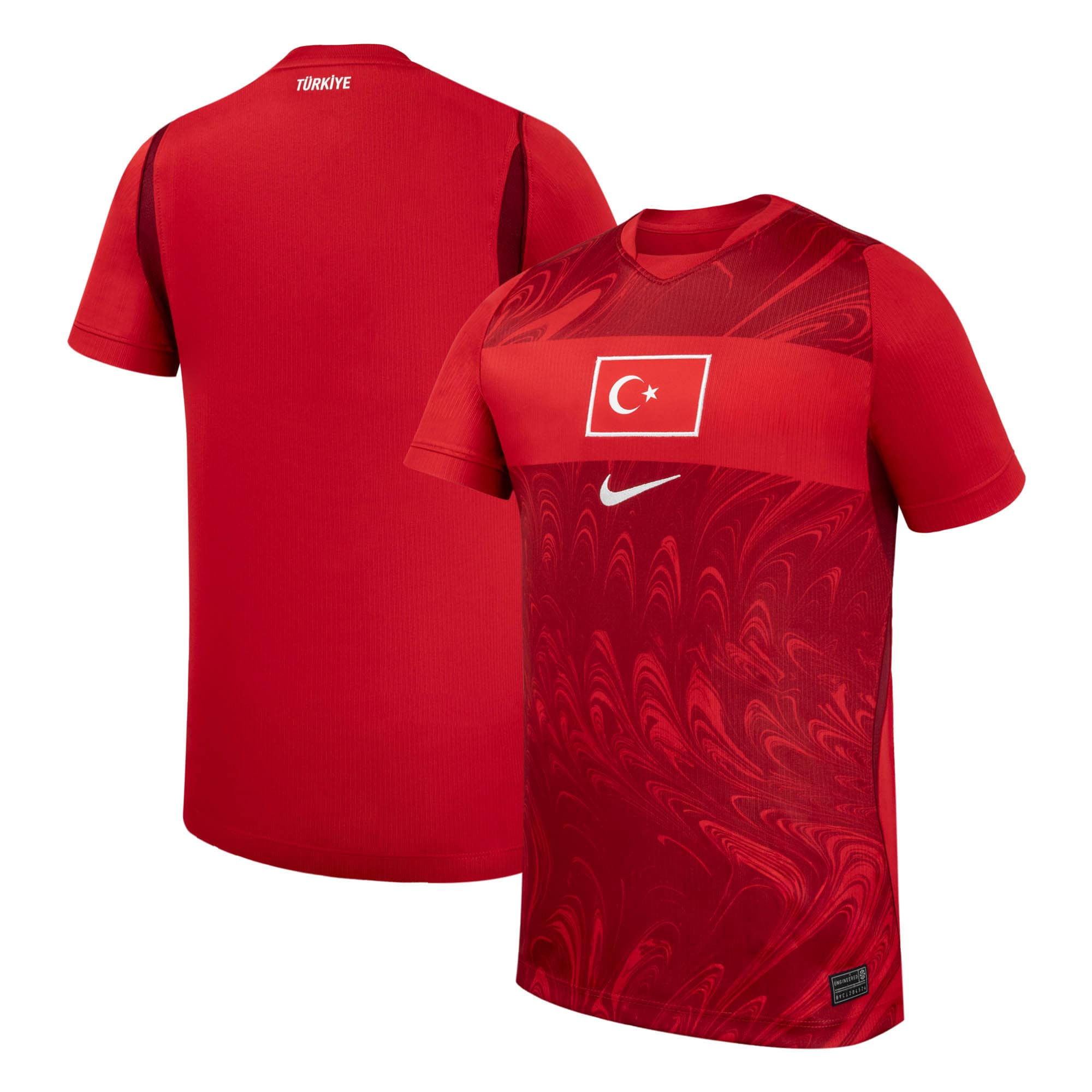 Turkey National Team 2026 Stadium Replica Jersey Red Men