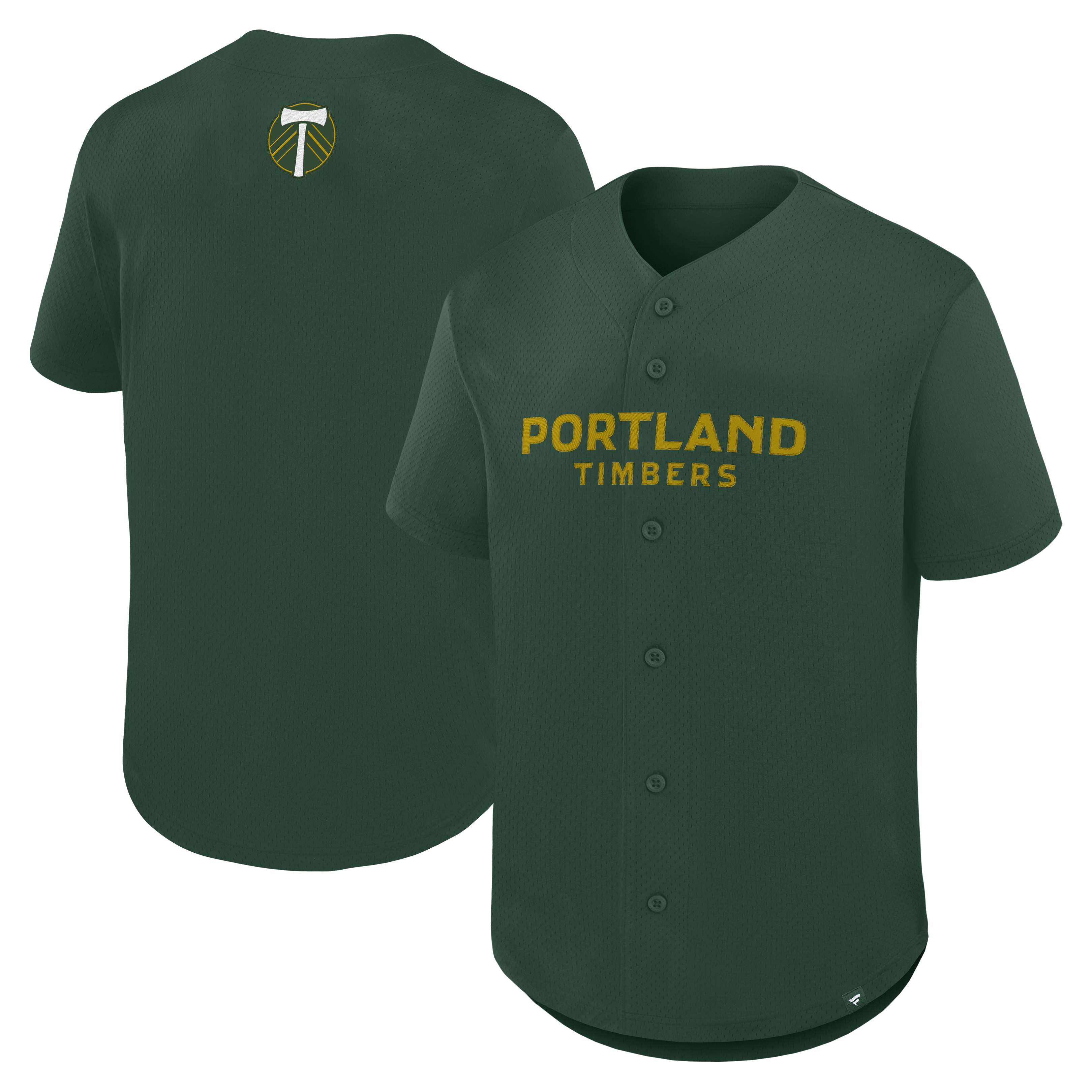 Portland Timbers Maximum Intensity Button Up Jersey Green