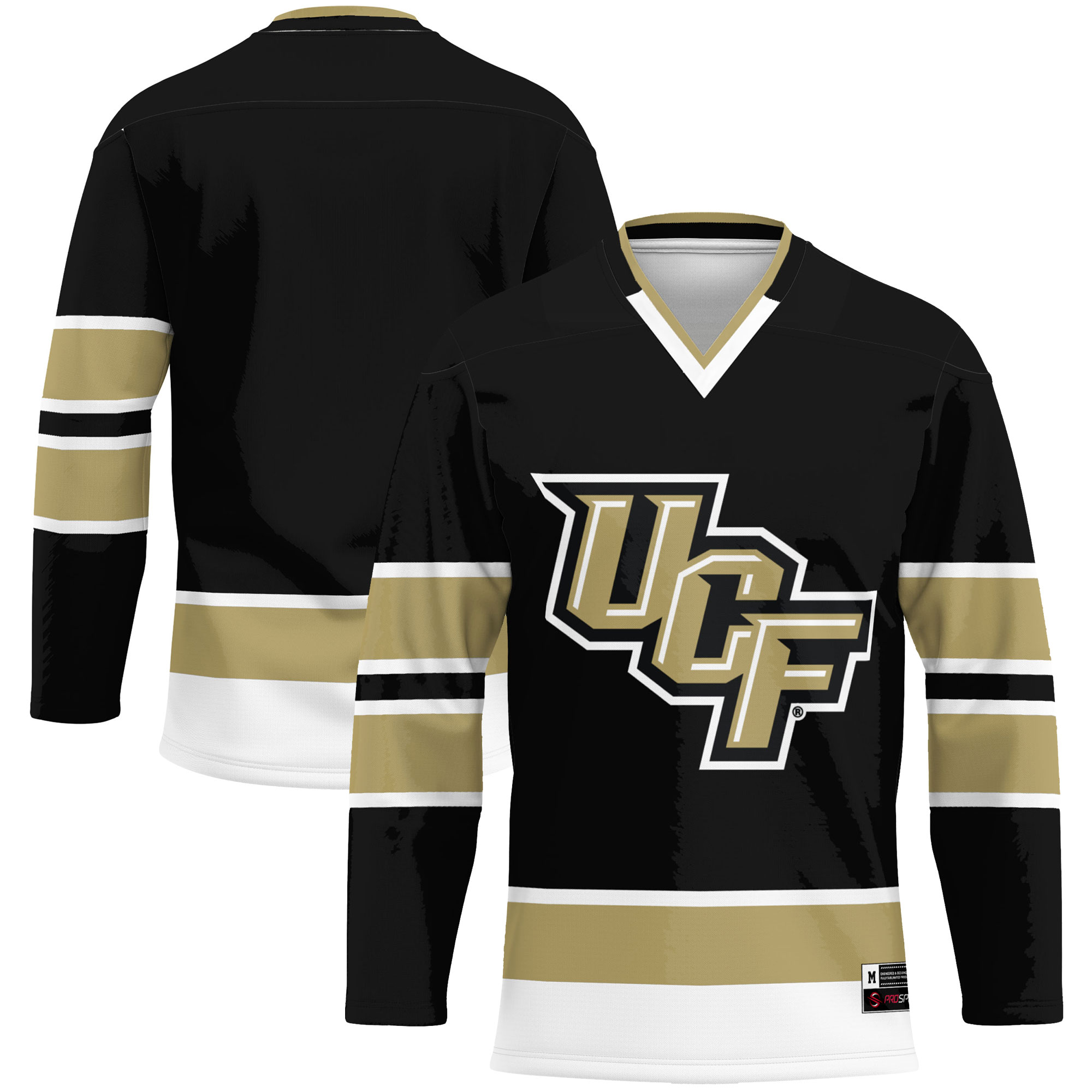 Ucf Knights Gameday Greats Hockey Jersey Gold