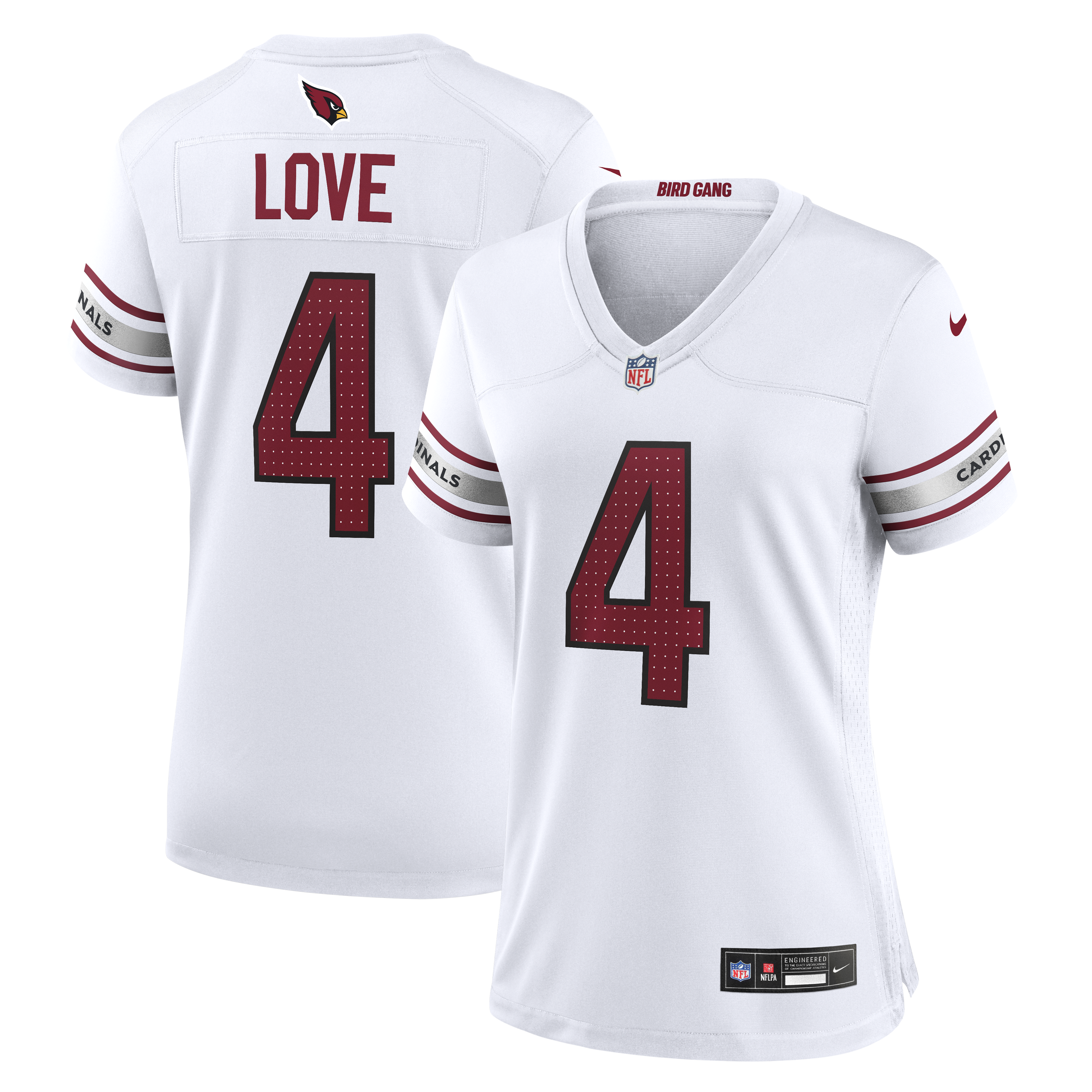Jeremiyah Love Arizona Cardinals Women S Game Jersey White