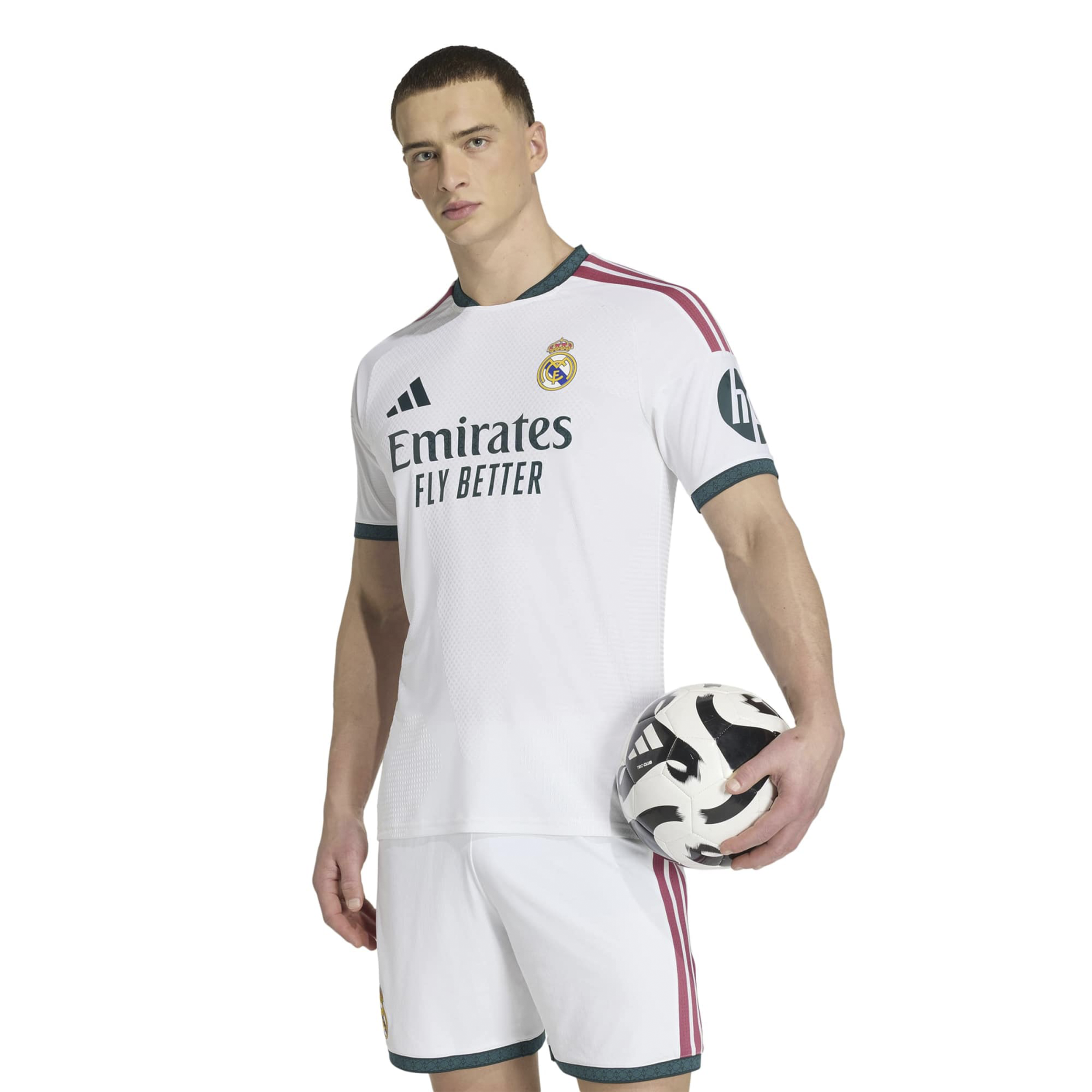 Real Madrid 2026/27 Home On Field Patch Jersey White