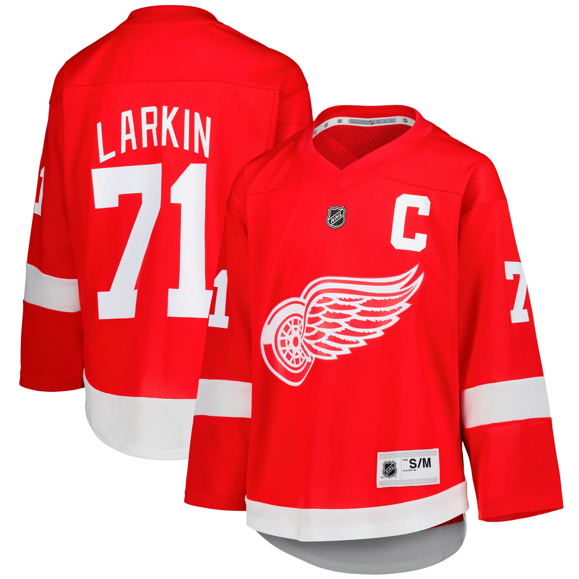 Dylan Larkin Detroit Red Wings Home Replica Player Jersey Red Men