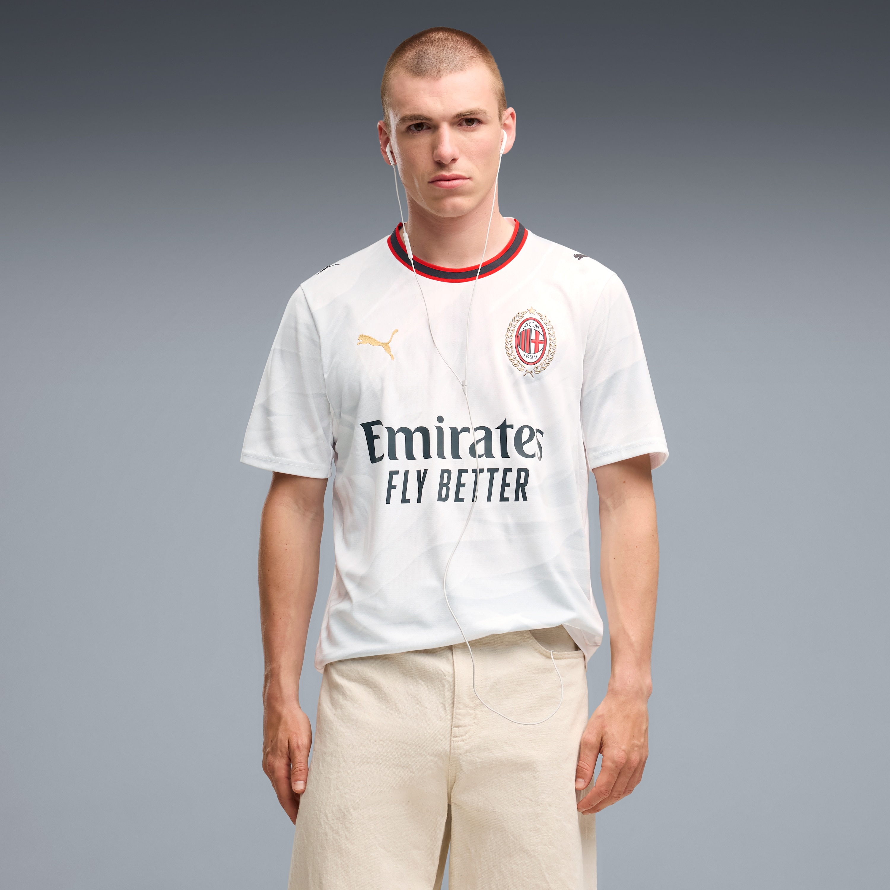 Ac Milan 2026/27 Away Replica Jersey White