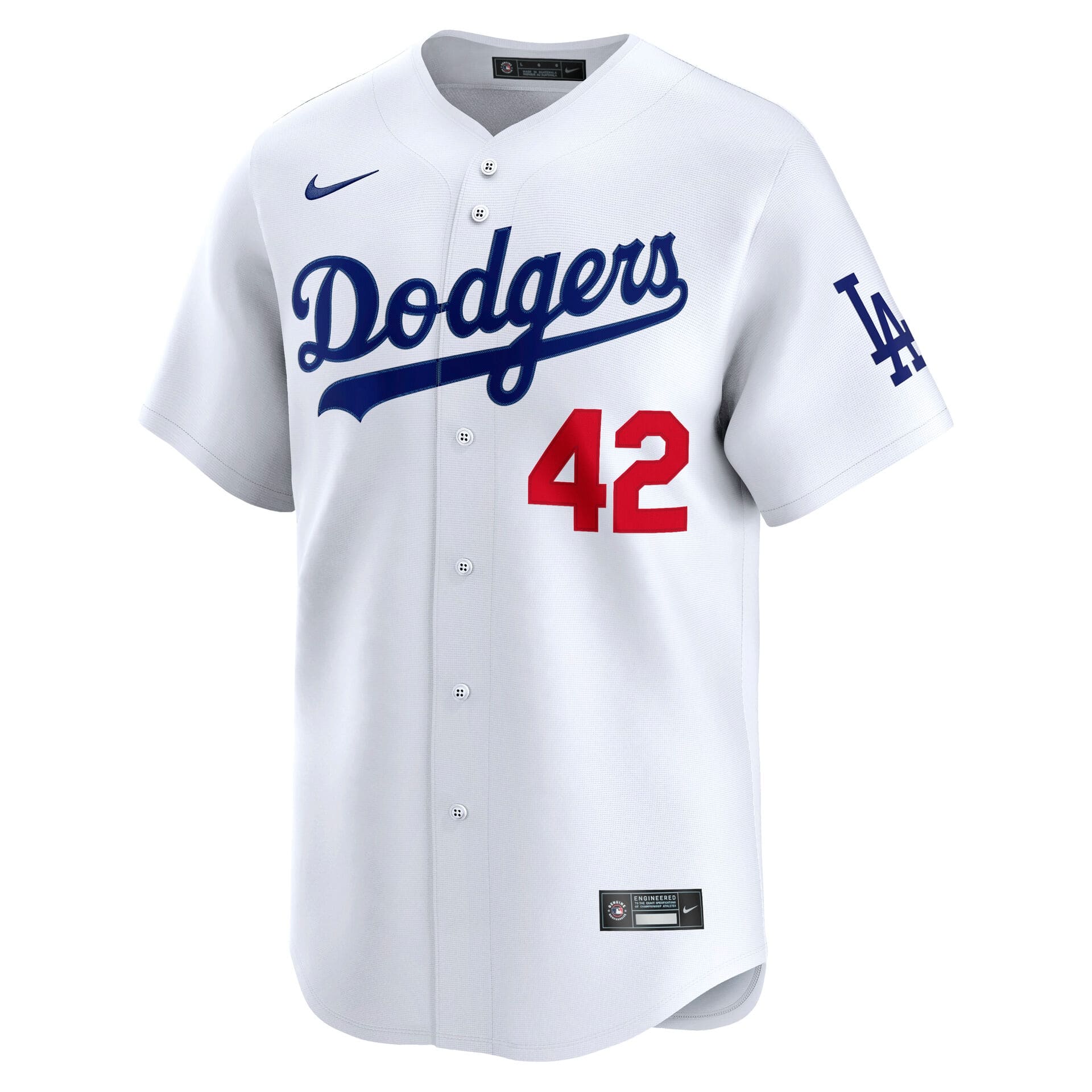Los Angeles Dodgers Home Jackie Robinson MLB Jersey