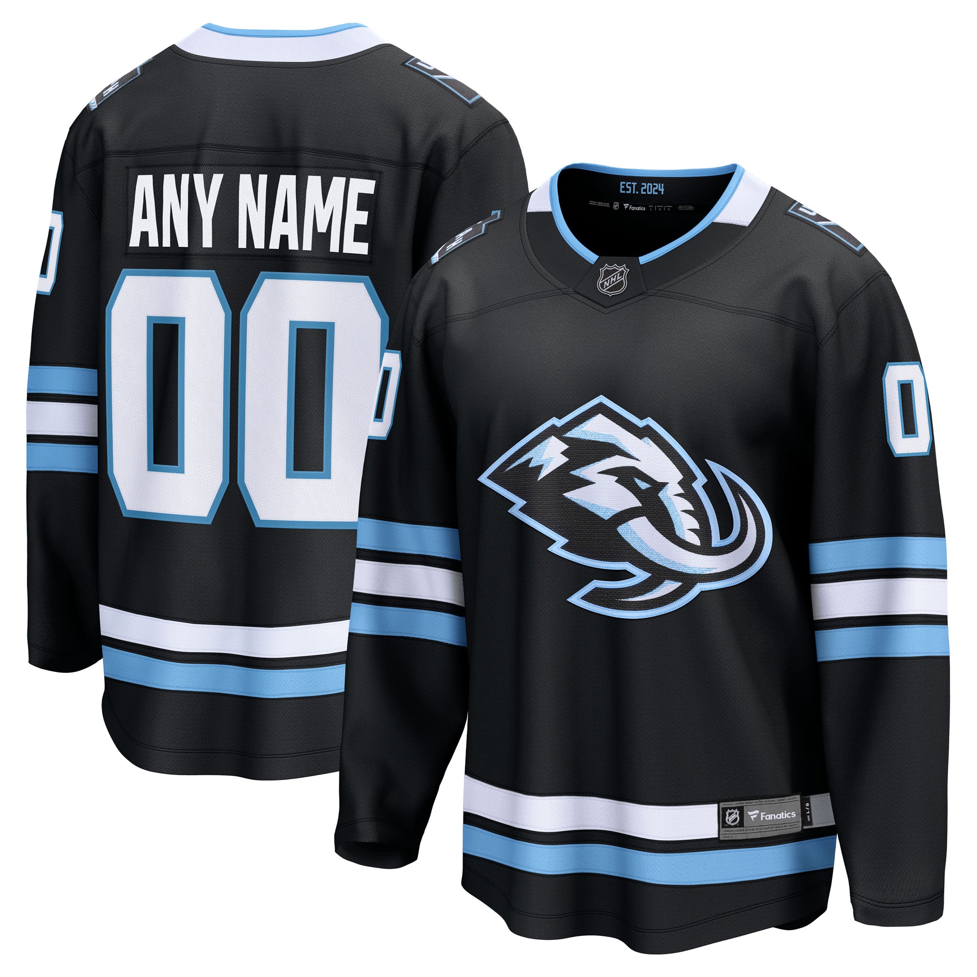 Utah Mammoth Women S Home Breakaway Custom Jersey Black