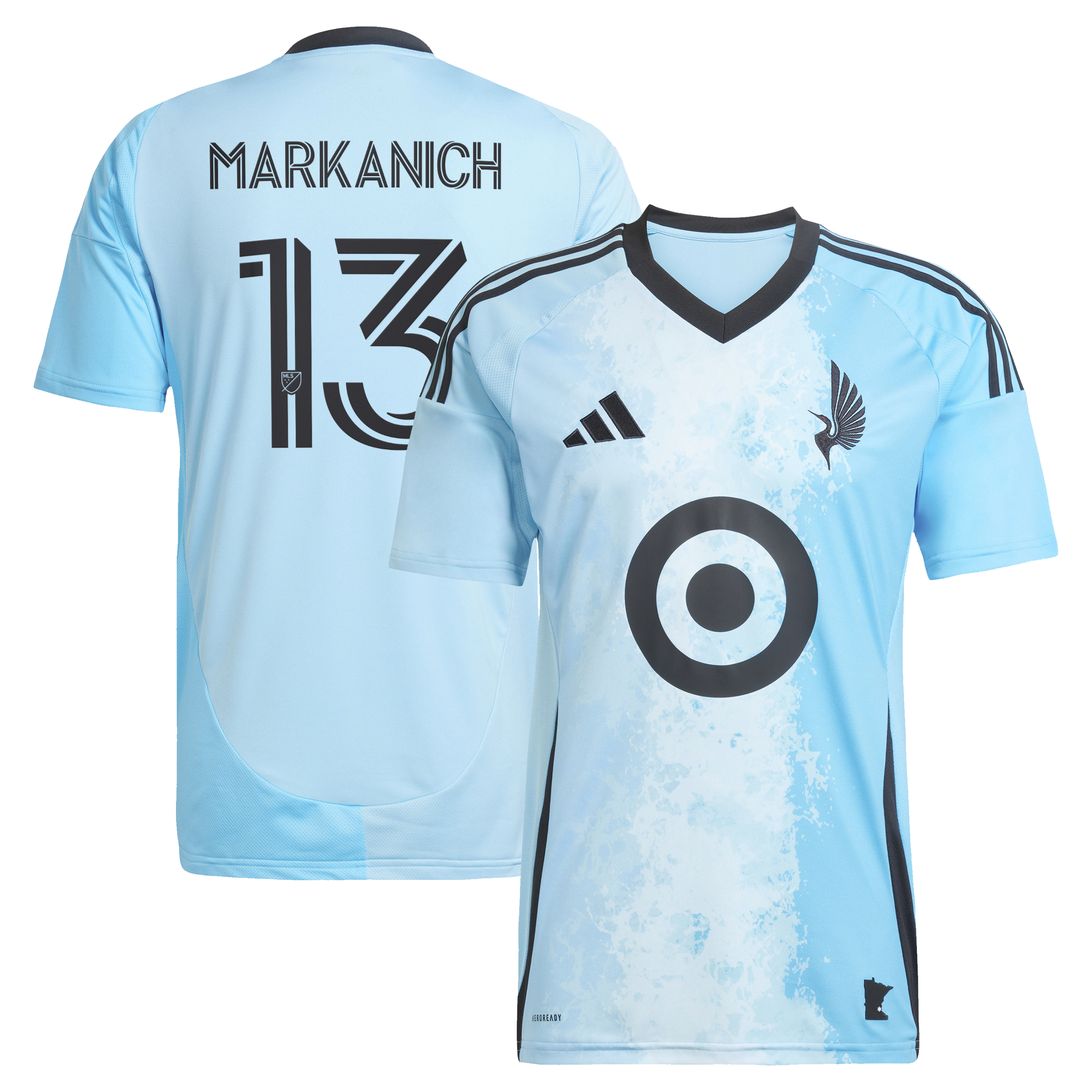 Anthony Markanich Minnesota United Fc 2025 Convergence Replica Jersey Blue