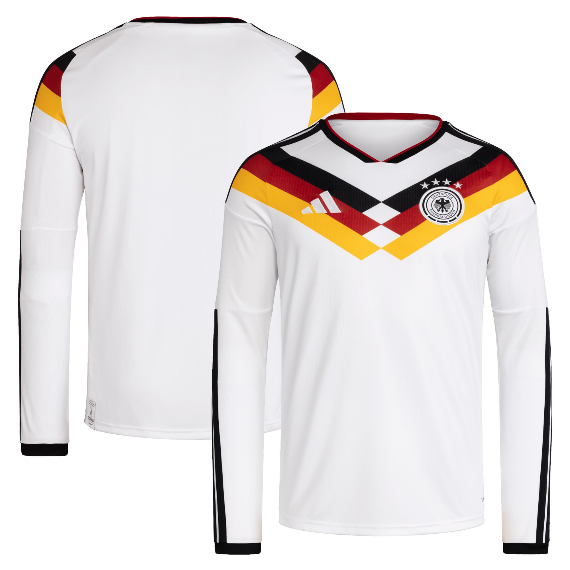 Germany National Team 2026 Home Replica Long Sleeve Jersey White