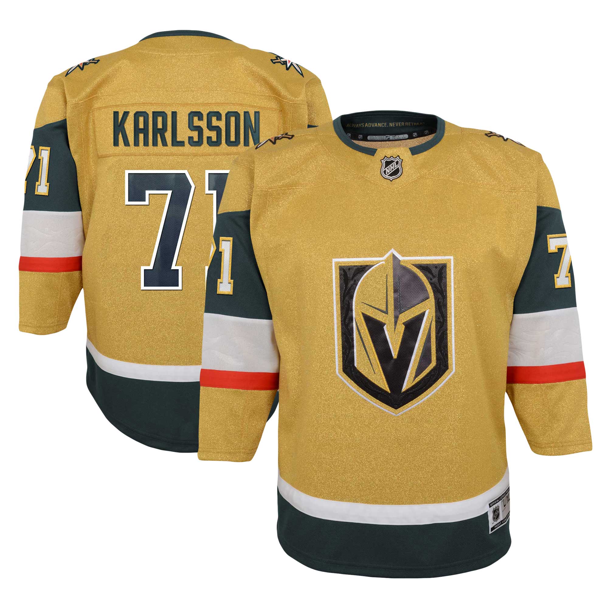 William Karlsson Vegas Golden Knights Home Premier Player Jersey Gold Men