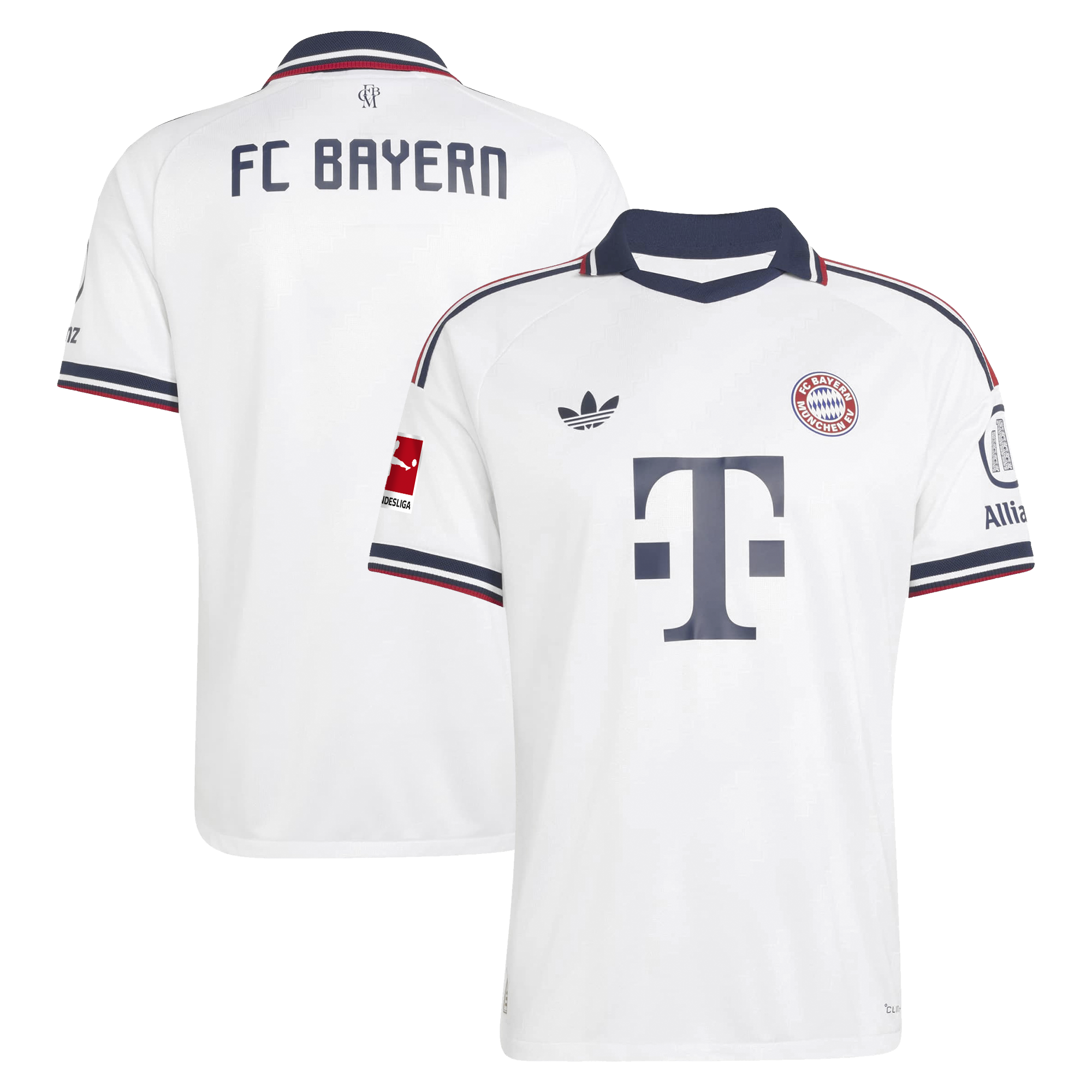 Bayern Munich 2026/27 Away On Field Jersey White