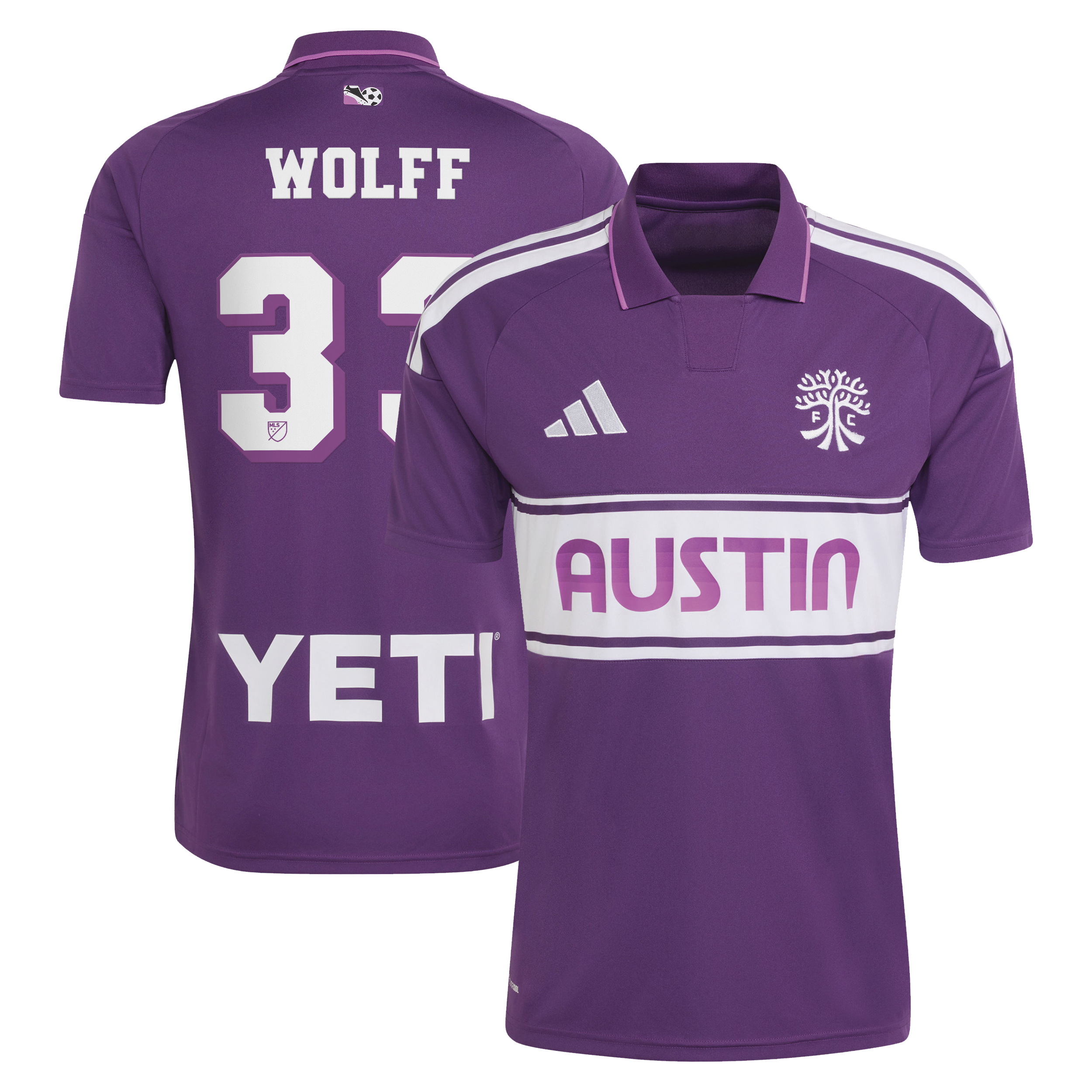 Owen Wolff Austin Fc 2026 Archive Replica Jersey Purple