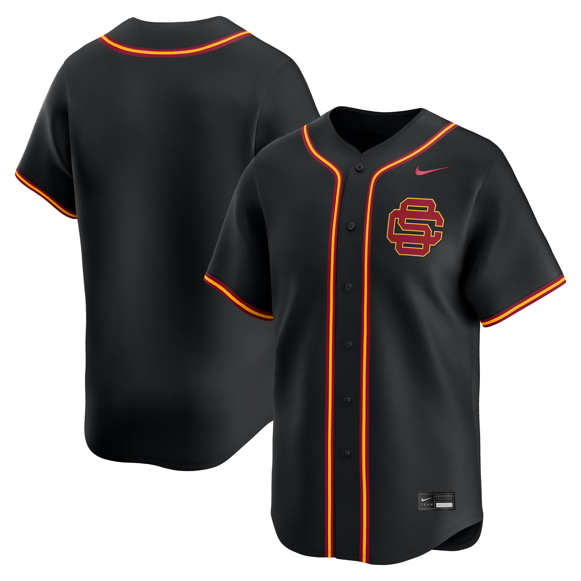 Usc Trojans Baseball Limited Jersey Black