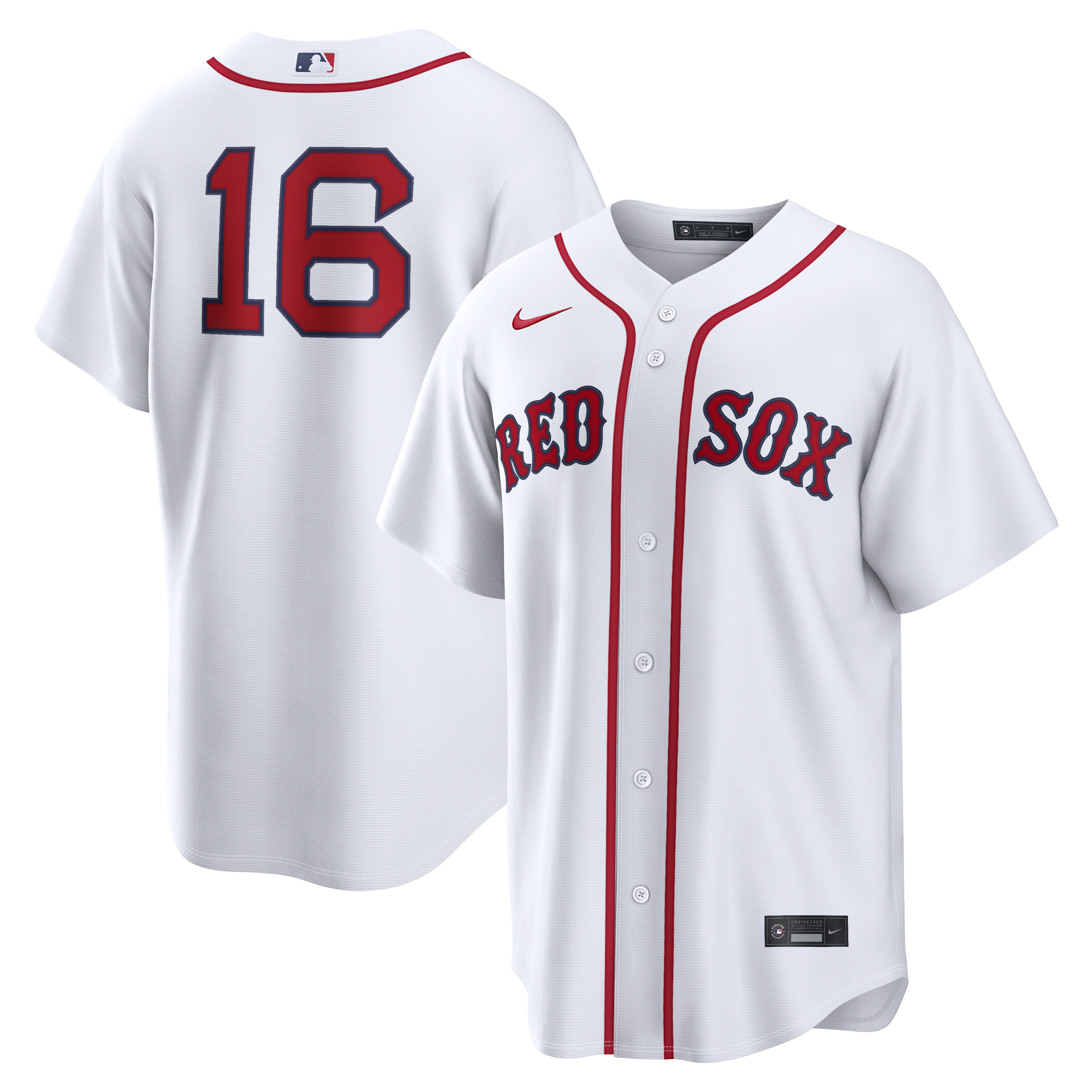 Jarren Duran Boston Red Sox Home Replica Jersey White