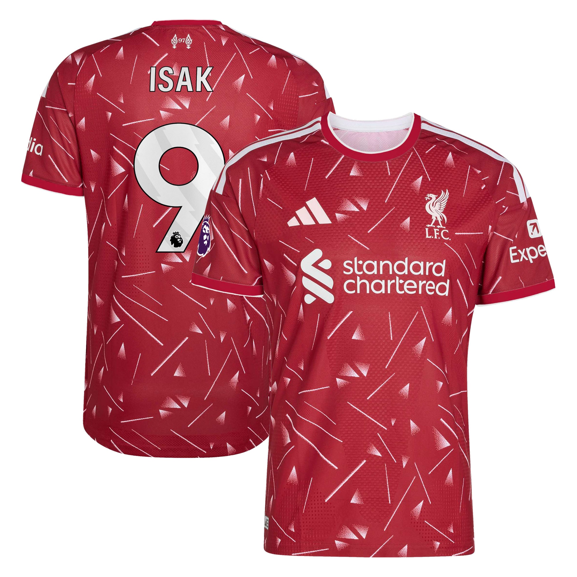 Alexander Isak Liverpool 2026/27 Home On Field Jersey Red