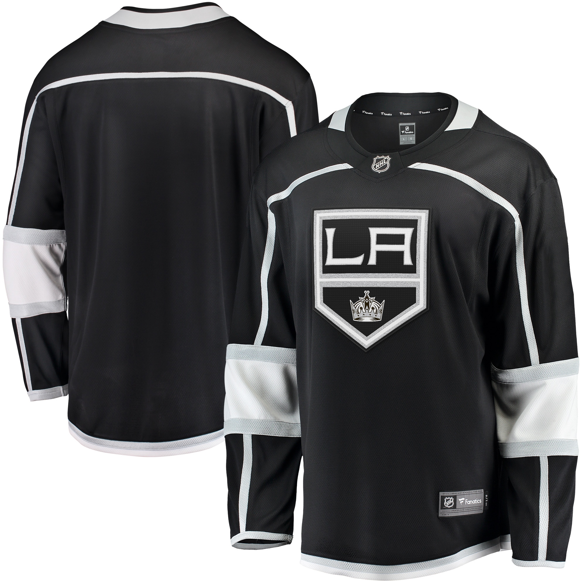 Los Angeles Kings Home Breakaway Jersey Black