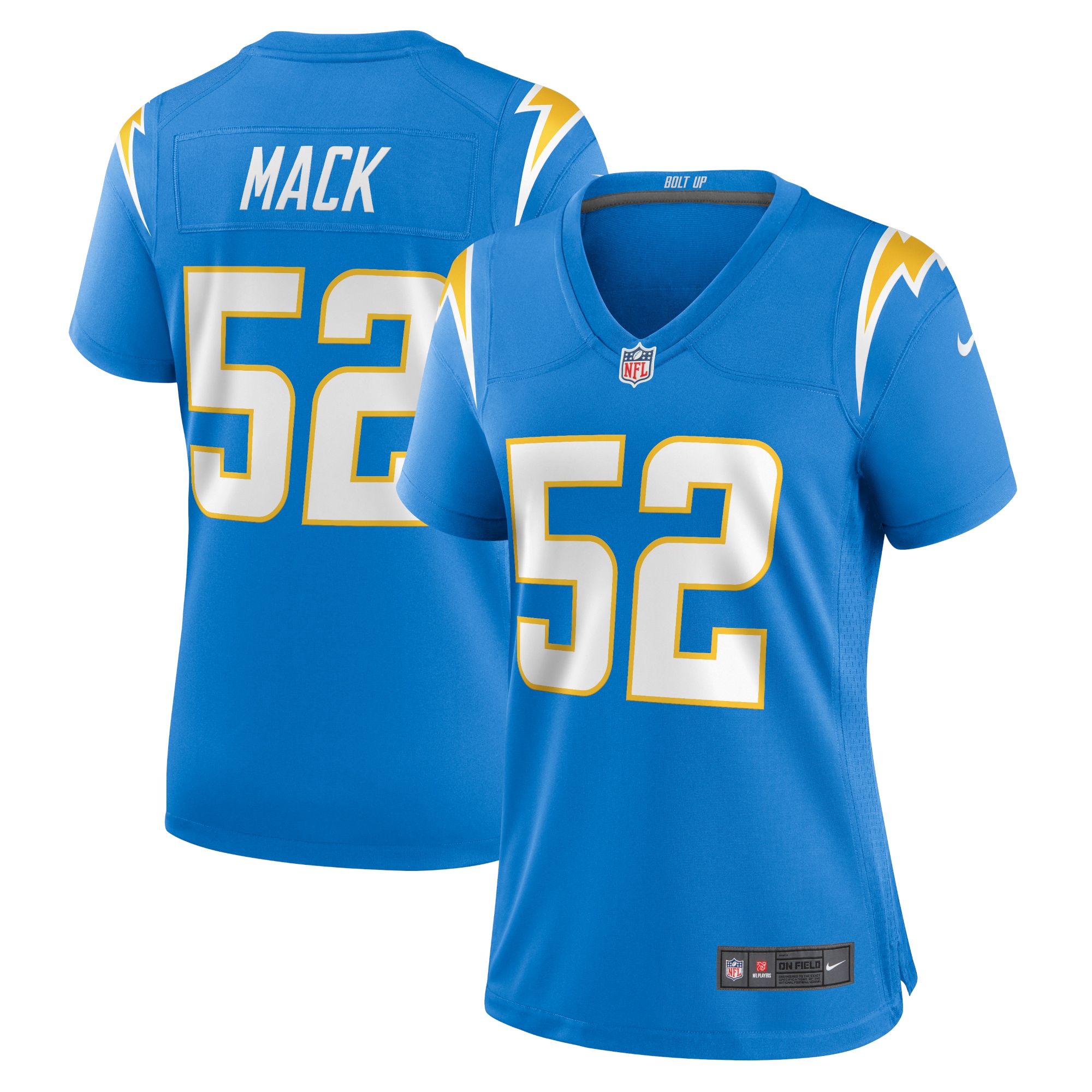 Khalil Mack Los Angeles Chargers Player Jersey Powder Blue Men