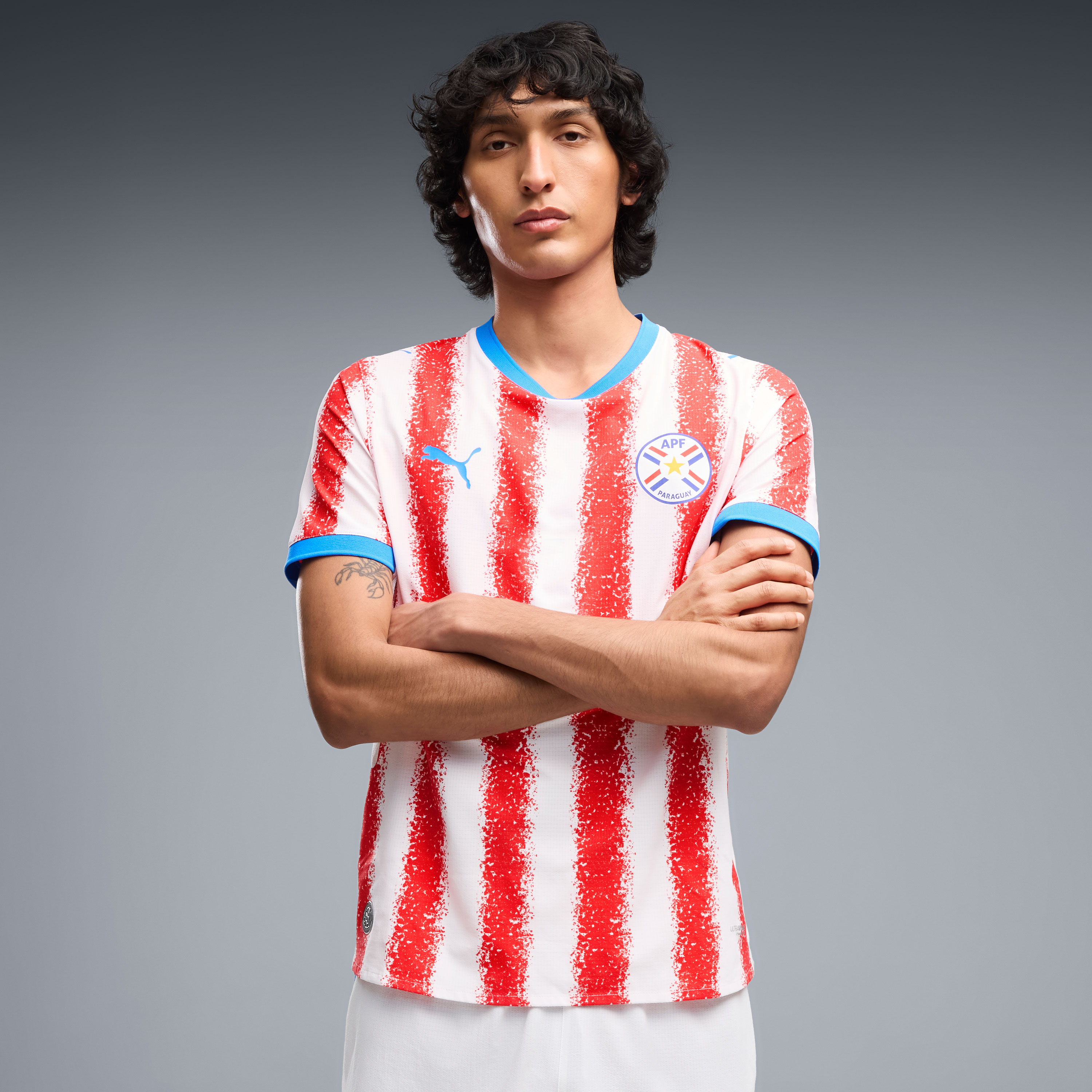 Paraguay National Team 2026 Home On Field Jersey White